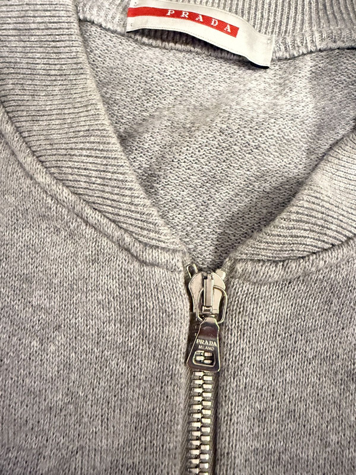 Prada PRADA KNITWEAR BOMBER Size US M / EU 48-50 / 2 - 2 Thumbnail