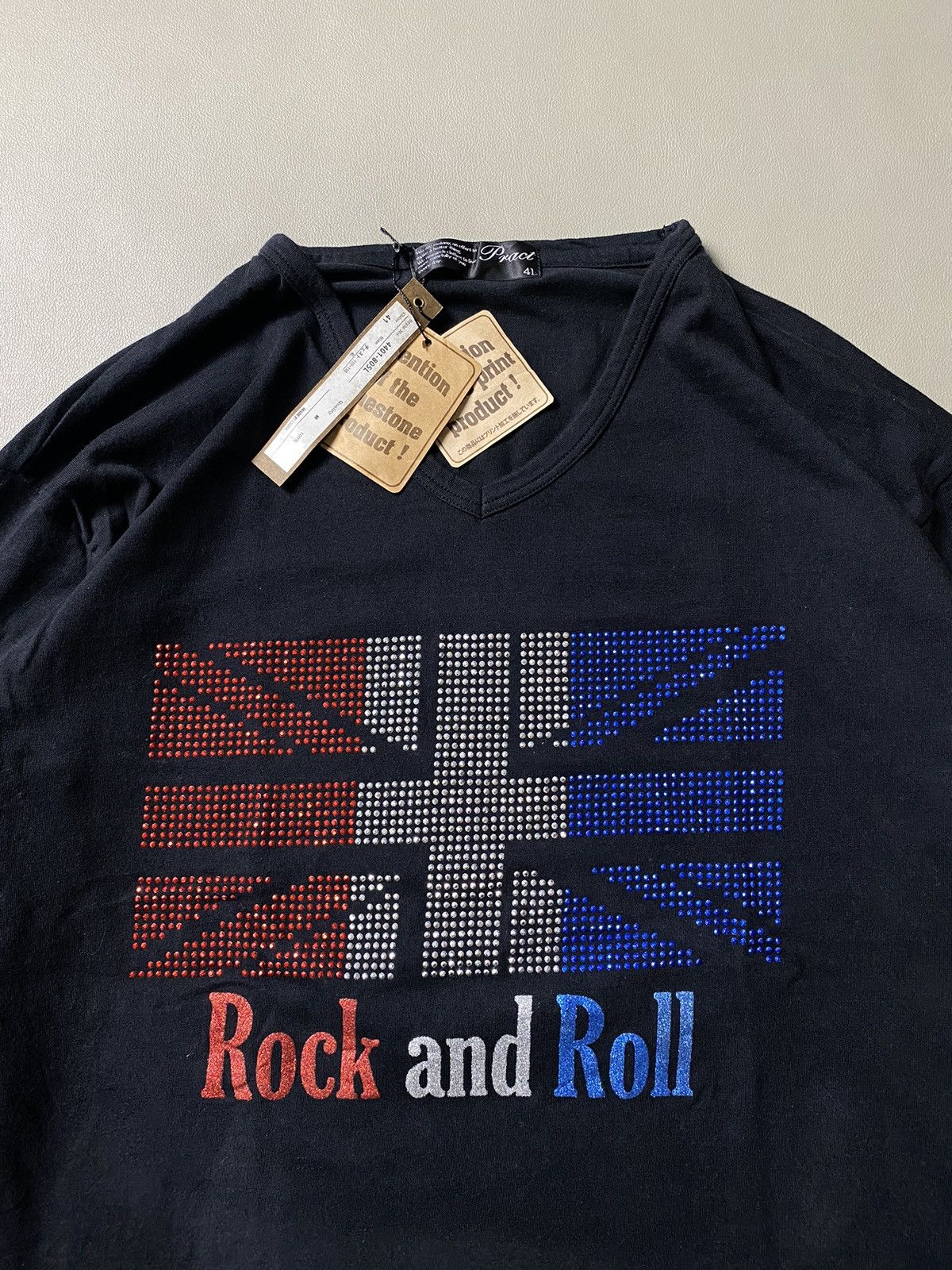 If Six Was Nine × Japanese Brand × Le Grande Bleu (L.G.B.) Pract Union Jack Poem Longsleeve Size US XL / EU 56 / 4 - 3 Thumbnail