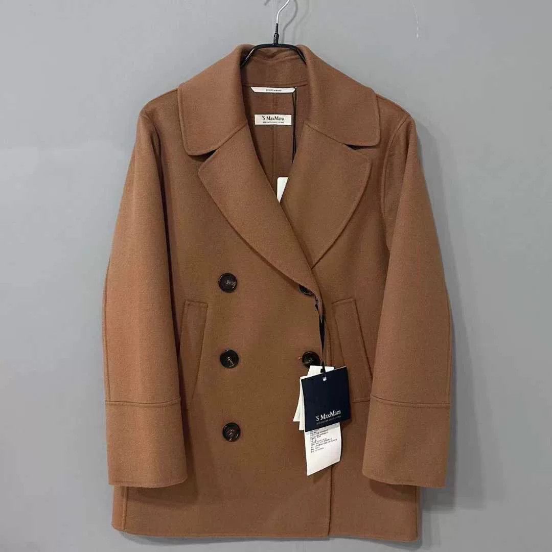 Max Mara short camel coat by MaxMara Size US M / EU 48-50 / 2 - 1 Thumbnail