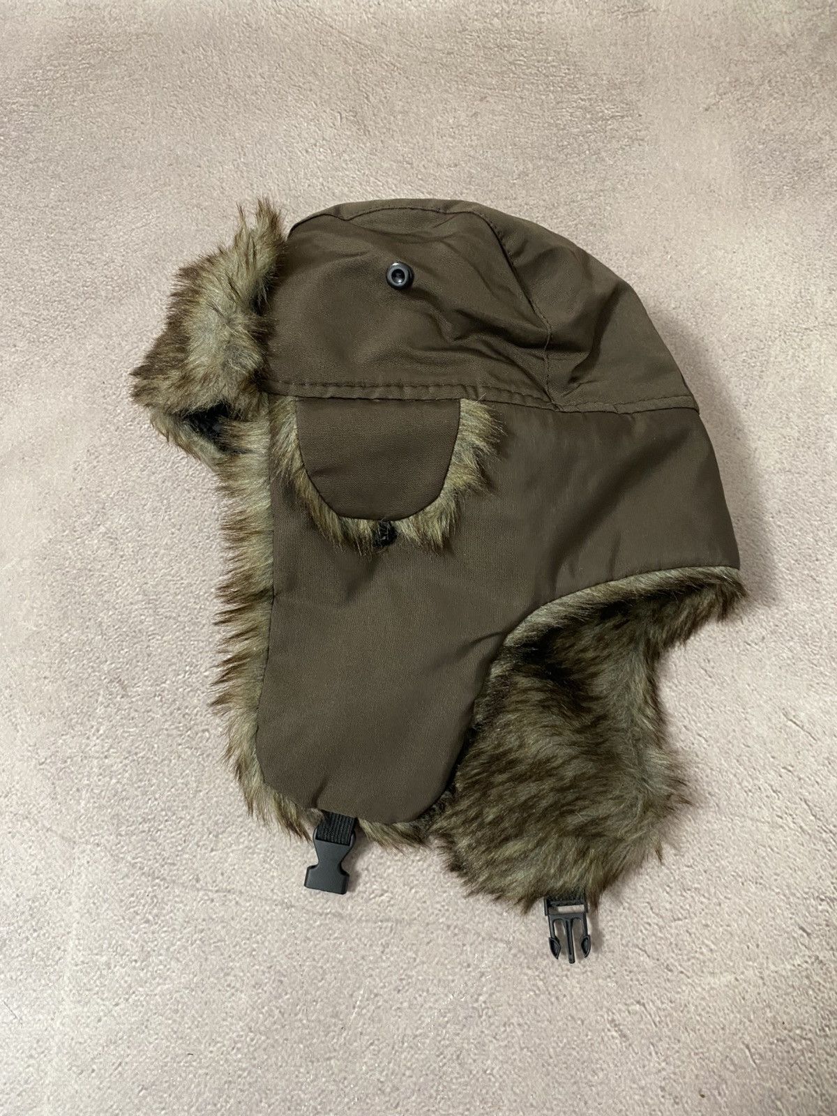 Vintage Ushanka Kanye West style Fur LGG style hat Size ONE SIZE - 5 Thumbnail