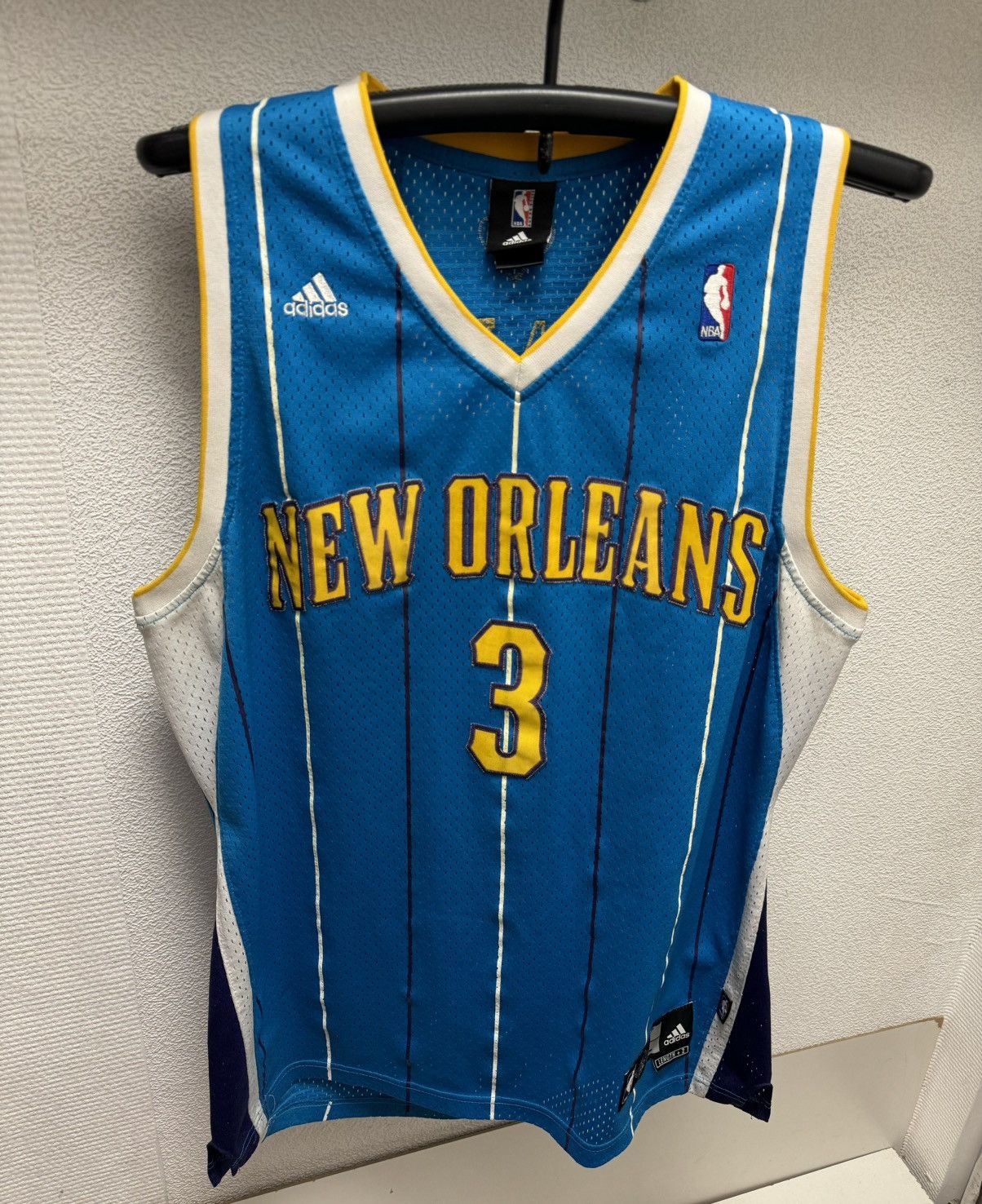 Adidas New Orleans 3 Chris Paul vintage nba basketball jersey L sz Size US L / EU 52-54 / 3 - 2 Thumbnail