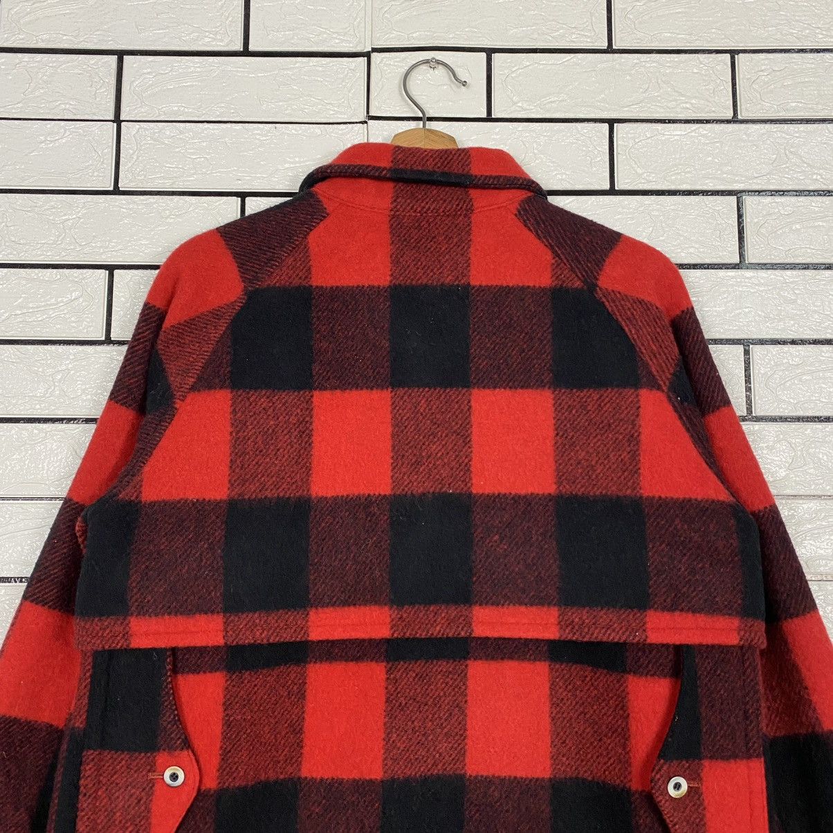 Japanese Brand 🔥VINTAGE WOOL MACKINAW JACKET VOX TARTAN DESIGN ISSEY MIYAKE Size US M / EU 48-50 / 2 - 9 Thumbnail