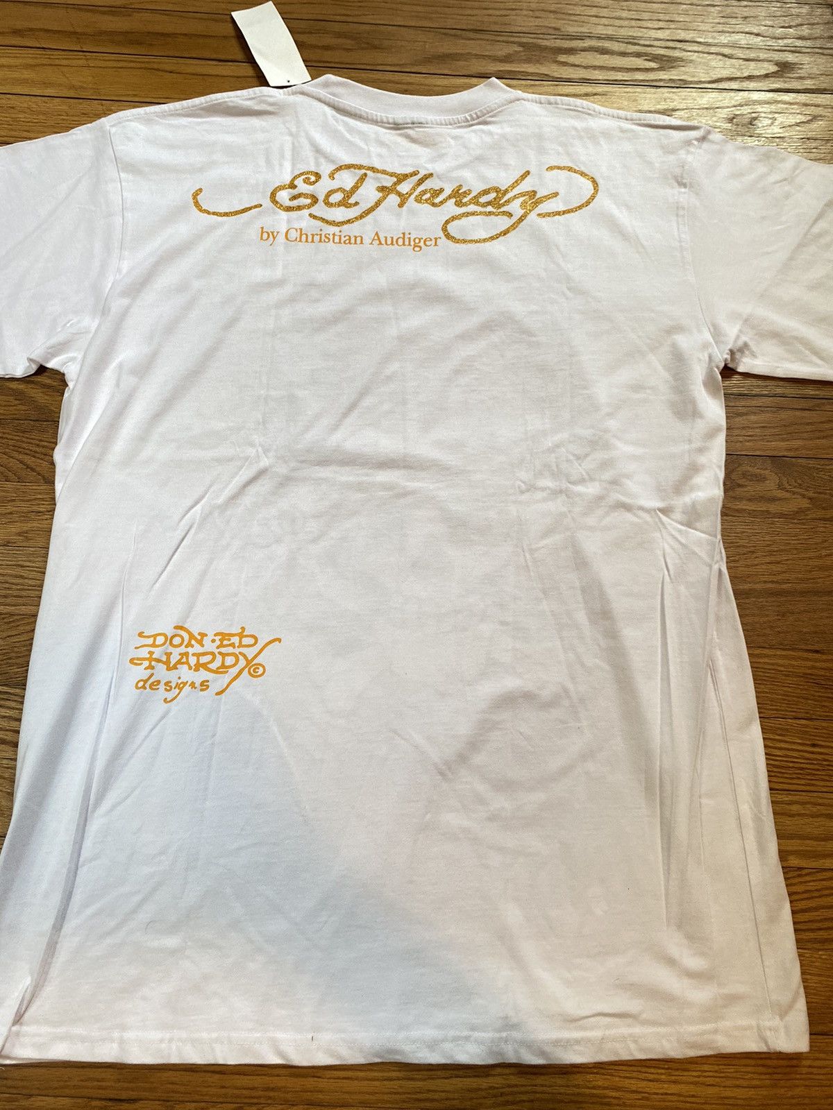 Ed Hardy × Vintage Deadstock Y2K Ed Hardy Love Kills Tee Size US XXL / EU 58 / 5 - 3 Thumbnail