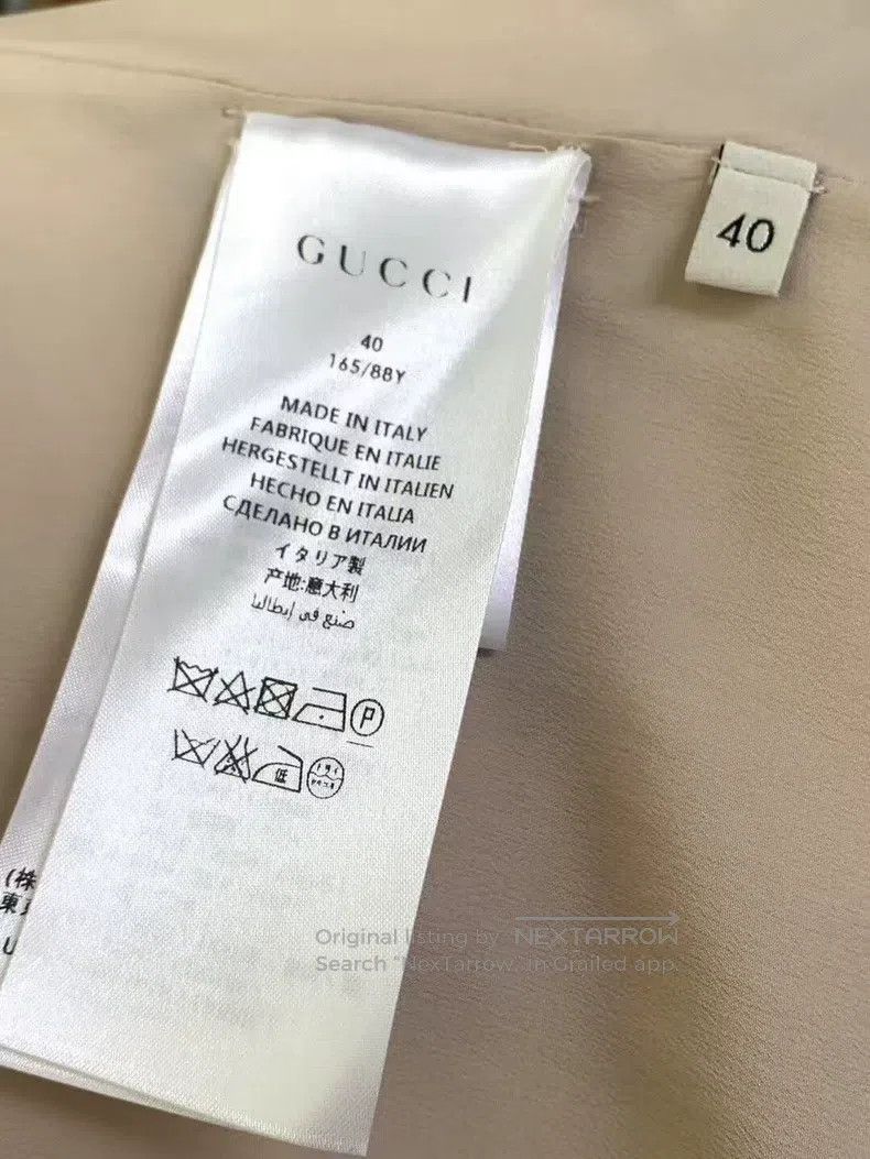 Gucci Gucci Bee flower mulberry silk dress Size XS / US 0-2 / IT 36-38 - 6 Thumbnail
