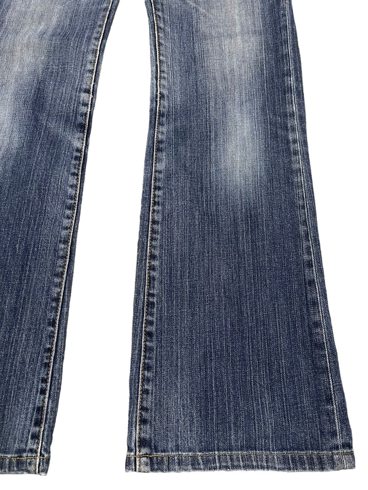 Hysteric Glamour Vintage Japanese Brand Blue Wash Style Flare Jeans Size US 30 / EU 46 - 6 Thumbnail