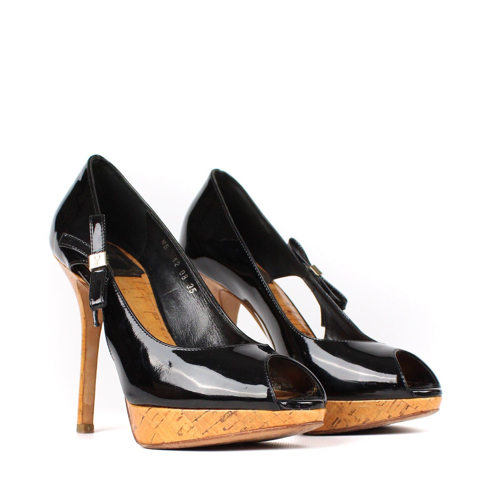 image of Dior - Vintage Pumps (T35) Shoes in Black, Women's (Size 4)