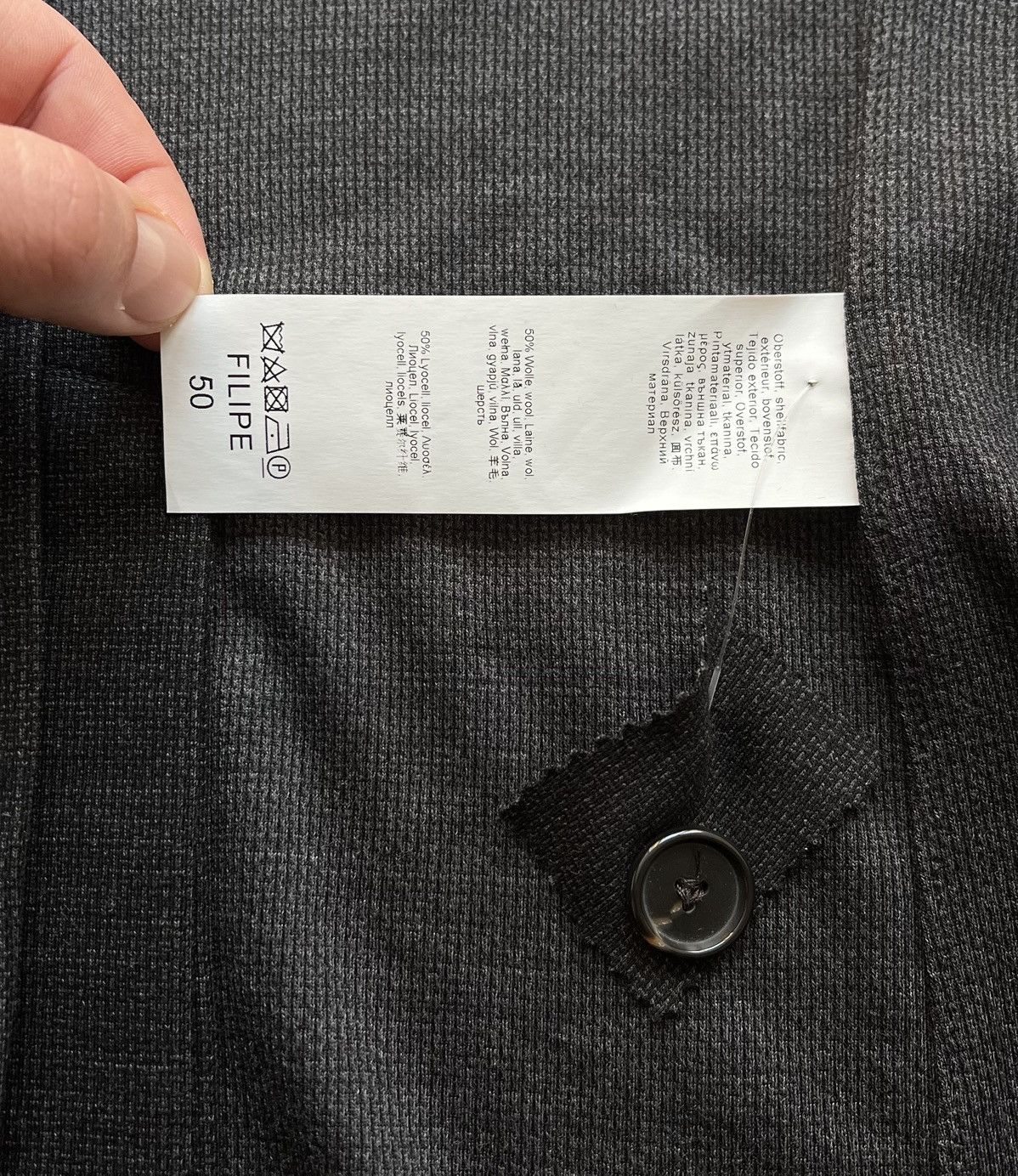 Other Van Laack Dark Gray Two Button Blazer Jacket Size US M / EU 48-50 / 2 - 7 Thumbnail
