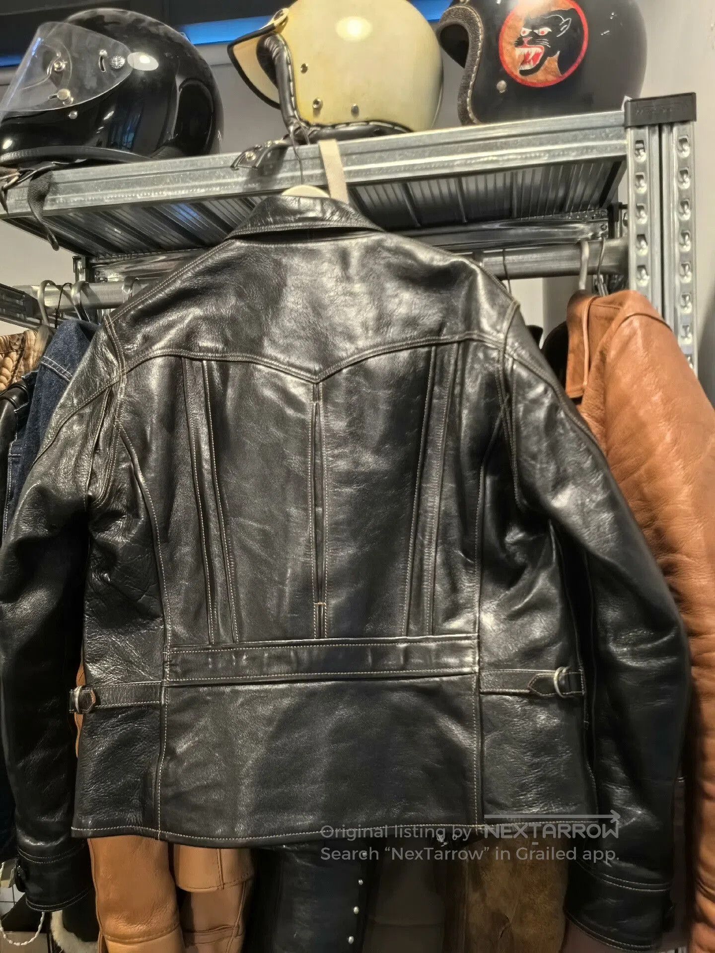 Freewheelers Freewheelers 1930's Caboose Black Leather Jacket. Size US XS / EU 42 / 0 - 3 Thumbnail