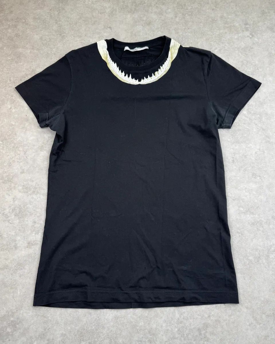 Givenchy Tシャツ　リカルドティッシ期 GIVENCHY シャークプリント 長袖シャツ ブラック リカルド・ティッシ期
