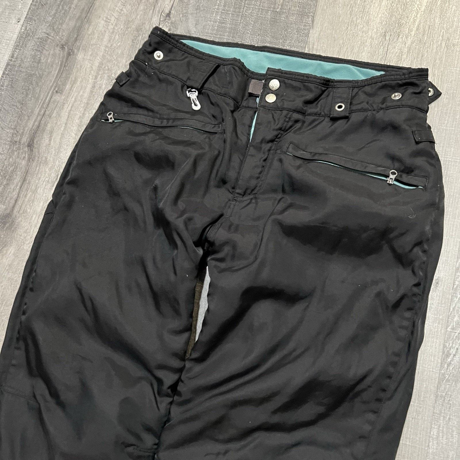 686 686 Mannual Baggy Snow Pants Black Snowboard Ski Winter Size US 34 / EU 50 - 3 Thumbnail