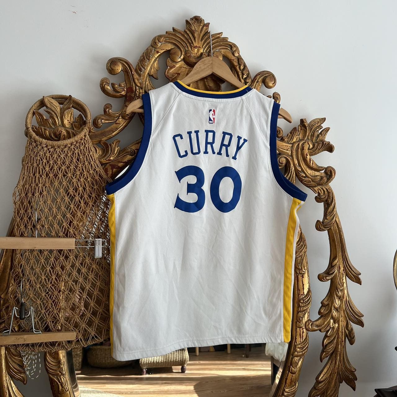 NBA × Nike Nike Golden State Warriors Curry NBA Jersey XL Size US L / EU 52-54 / 3 - 2 Thumbnail