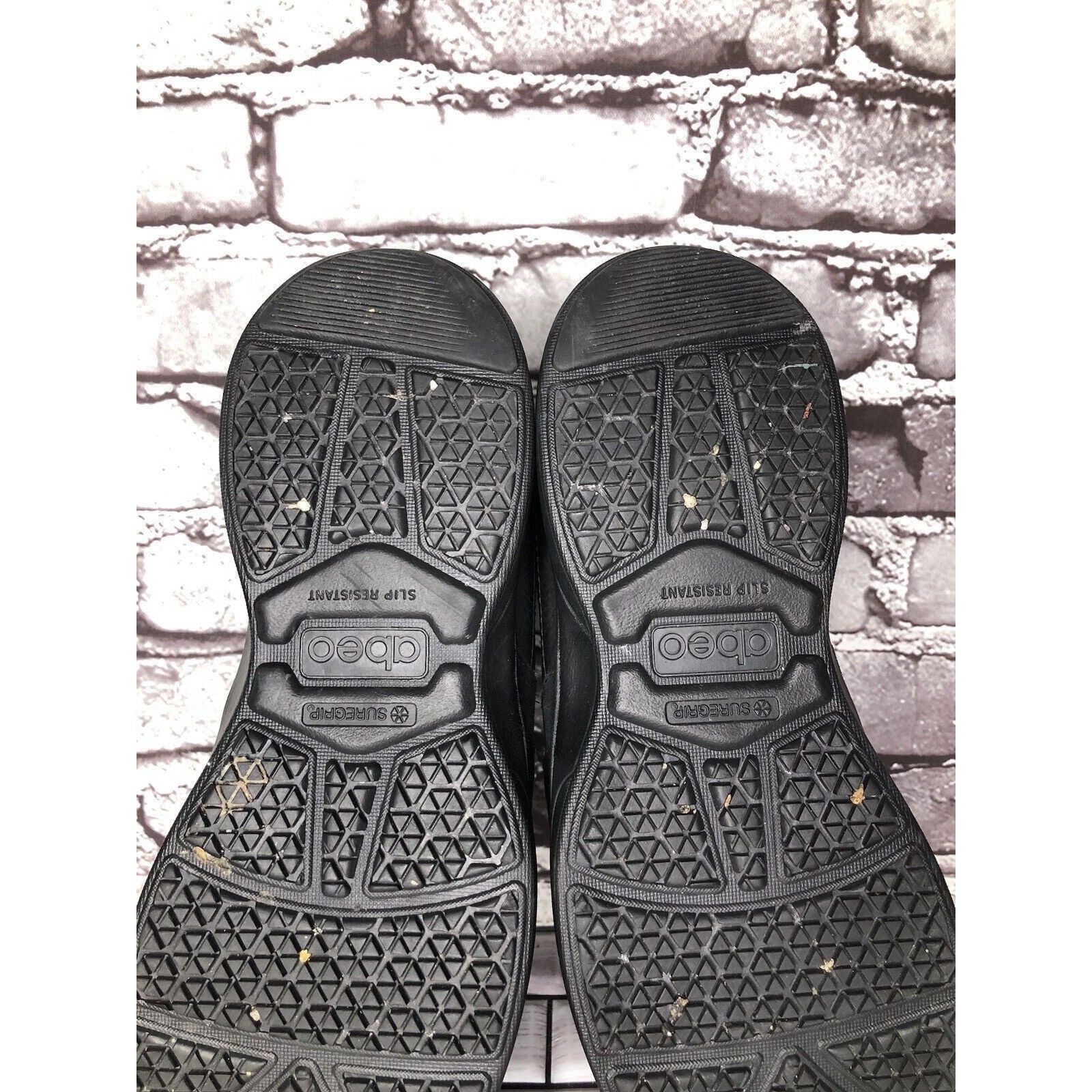 Other ABEO 24/7 Upland Black Leather Slip Resistant Oxfords Shoes Size US 11 / EU 44 - 7 Thumbnail