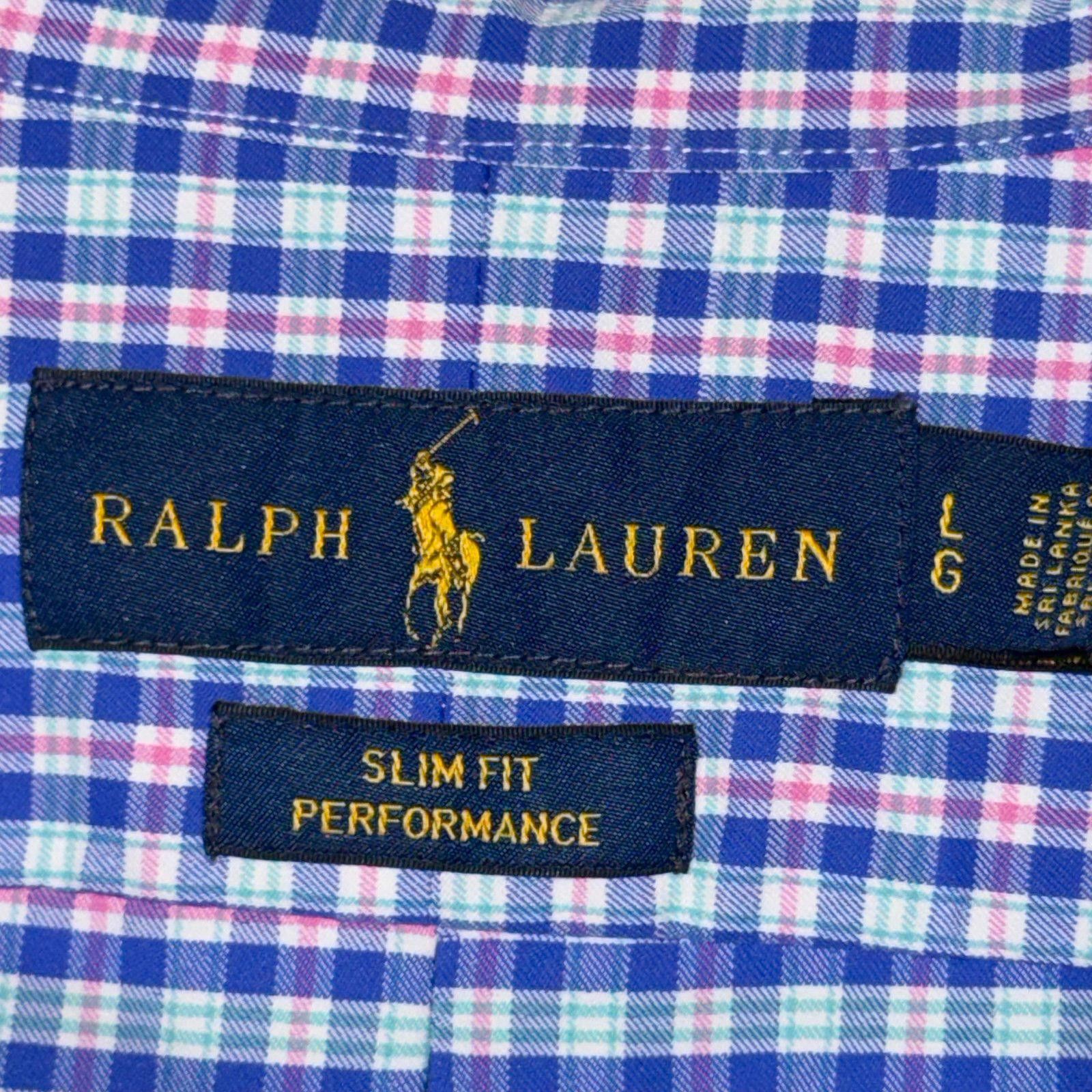 Polo Ralph Lauren Ralph Lauren Large Slim Fit Checkered Shirt Size US L / EU 52-54 / 3 - 5 Thumbnail