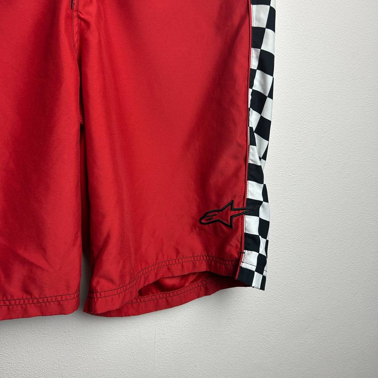 Alpinestars Mens Alpinestars Small logo racing sportswear shorts Size US 34 / EU 50 - 2 Thumbnail