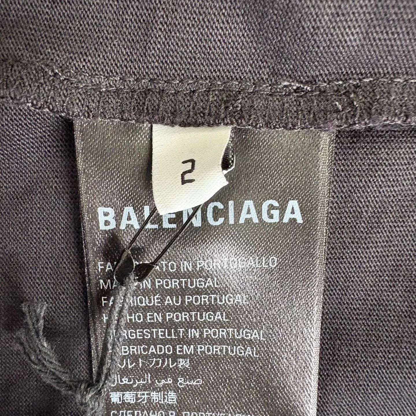 Balenciaga Balenciaga SS24 Double B Logo Print Black T-Shirt Size US M / EU 48-50 / 2 - 5 Thumbnail