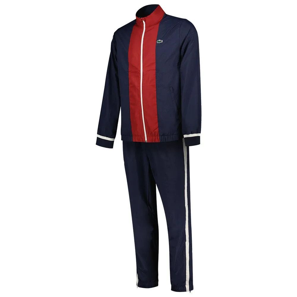 Lacoste o1s22i1n1124 Sporty Jumpsuit in Blue & Red Size US 32 / EU 48 - 2 Thumbnail