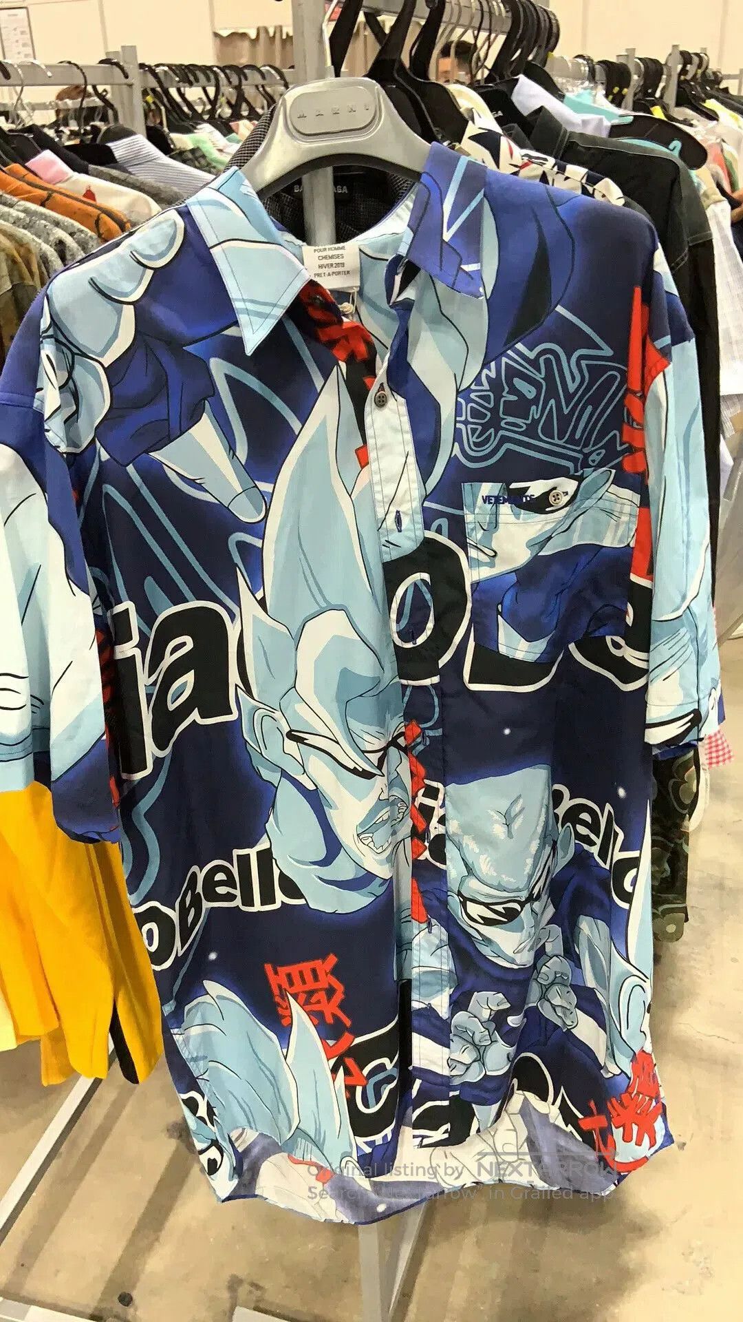 Vetements Vetements Dragon Ball Short Sleeve Shirt. Size US S / EU 44-46 / 1 - 1 Thumbnail