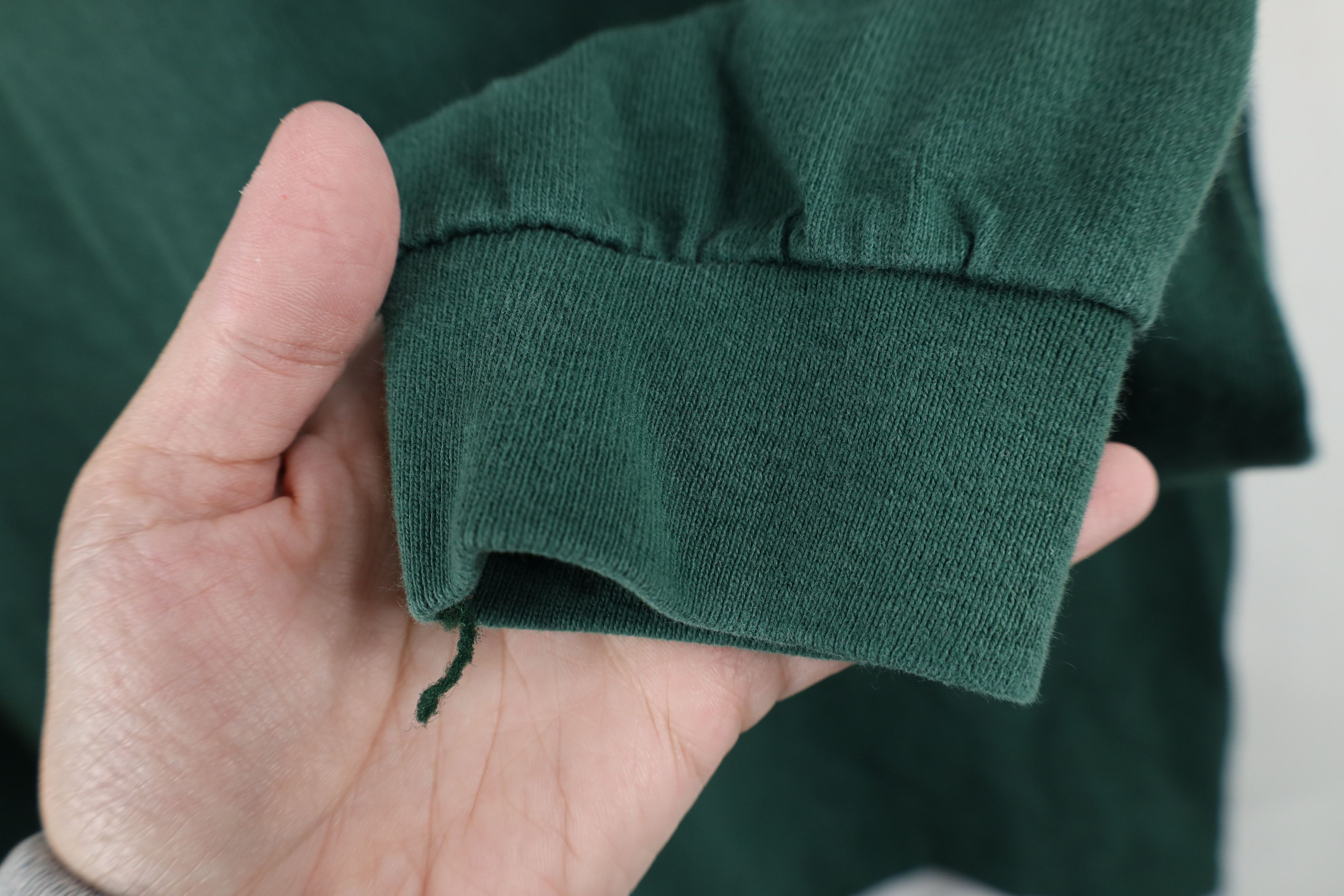 Vintage Vintage 90s Streetwear Mock Neck Long Sleeve T-Shirt Cotton Size US L / EU 52-54 / 3 - 5 Thumbnail
