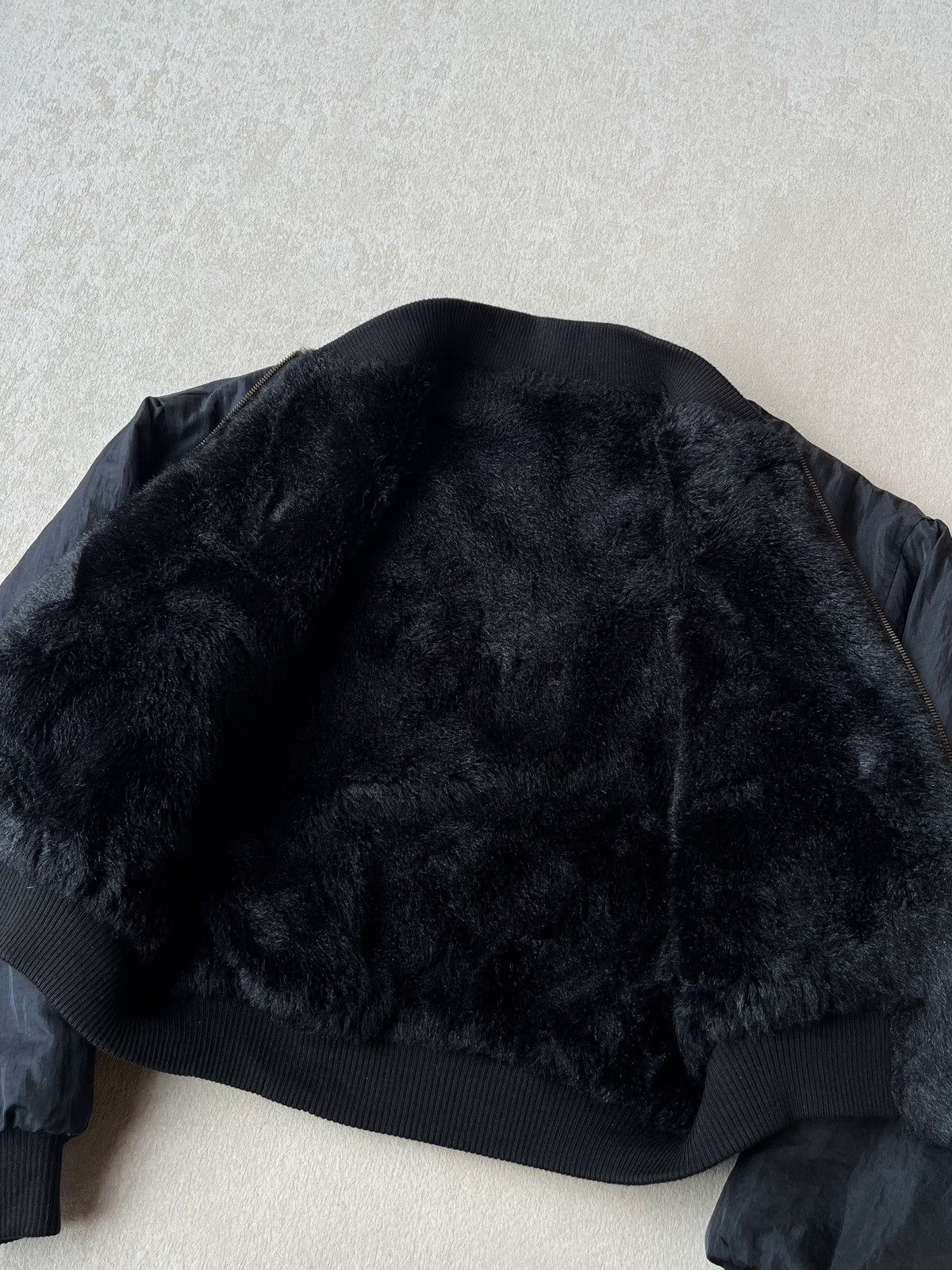 Michiko Koshino London 00’s Michiko Koshino Mohair Bomber Jacket Size US XL / EU 56 / 4 - 5 Thumbnail