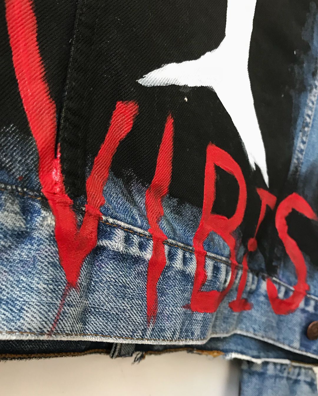 Levi's Vintage Clothing × Vintage XXXTentacion jacket size S Custom levis Jacket Size US S / EU 44-46 / 1 - 5 Thumbnail