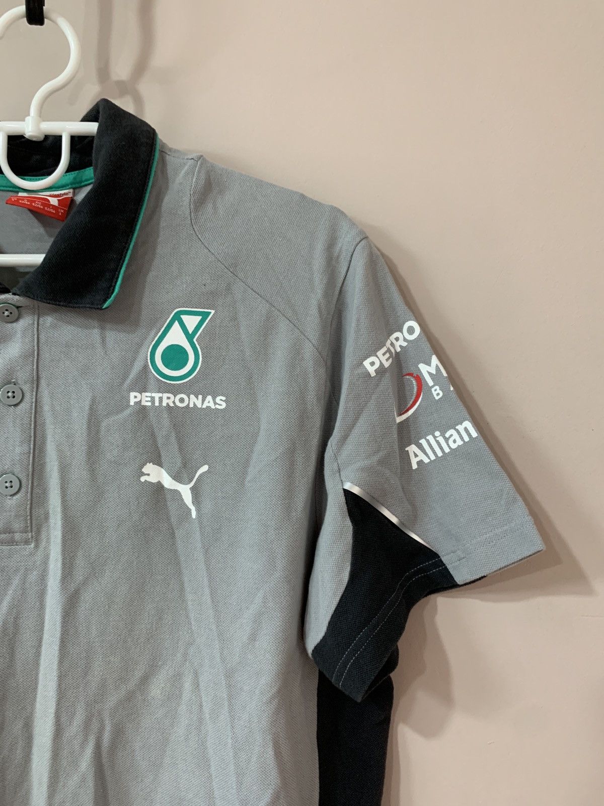 Mercedes-Benz × Puma Mercedes Benz Petronas racing formula one F1 puma polo shirt Size US L / EU 52-54 / 3 - 4 Thumbnail