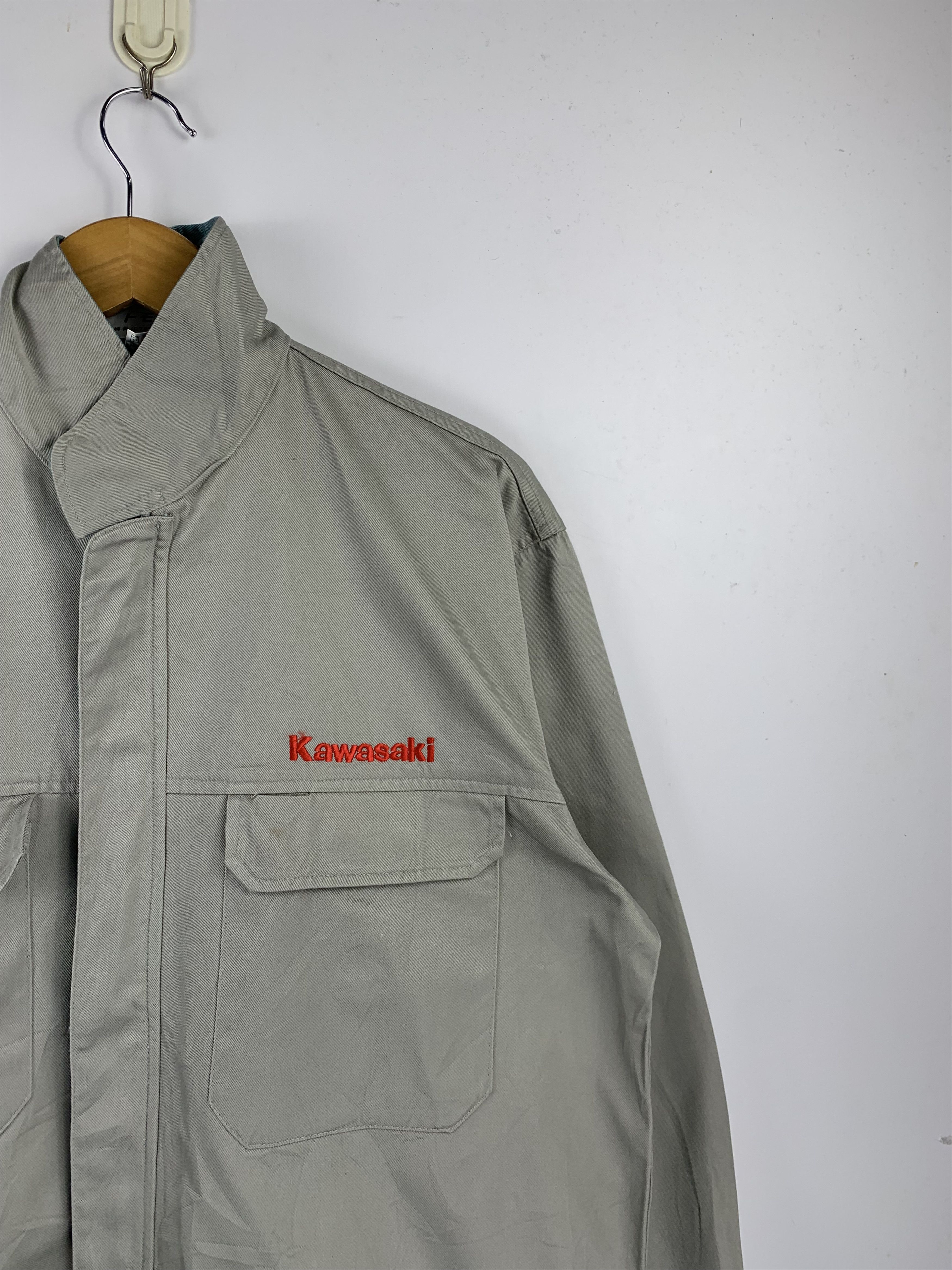 Vintage Vintage Kawasaki Workers Jacket J1526 Size US M / EU 48-50 / 2 - 9 Thumbnail
