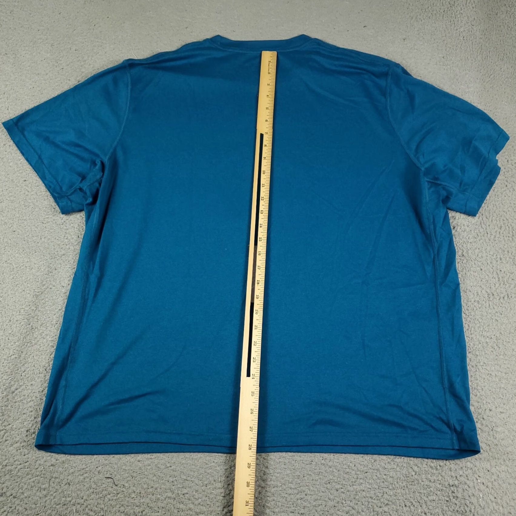 Nike Nike T-Shirt Mens 2XL Blue Swoosh Casual Short Sleeve Sports Size US XXL / EU 58 / 5 - 3 Thumbnail