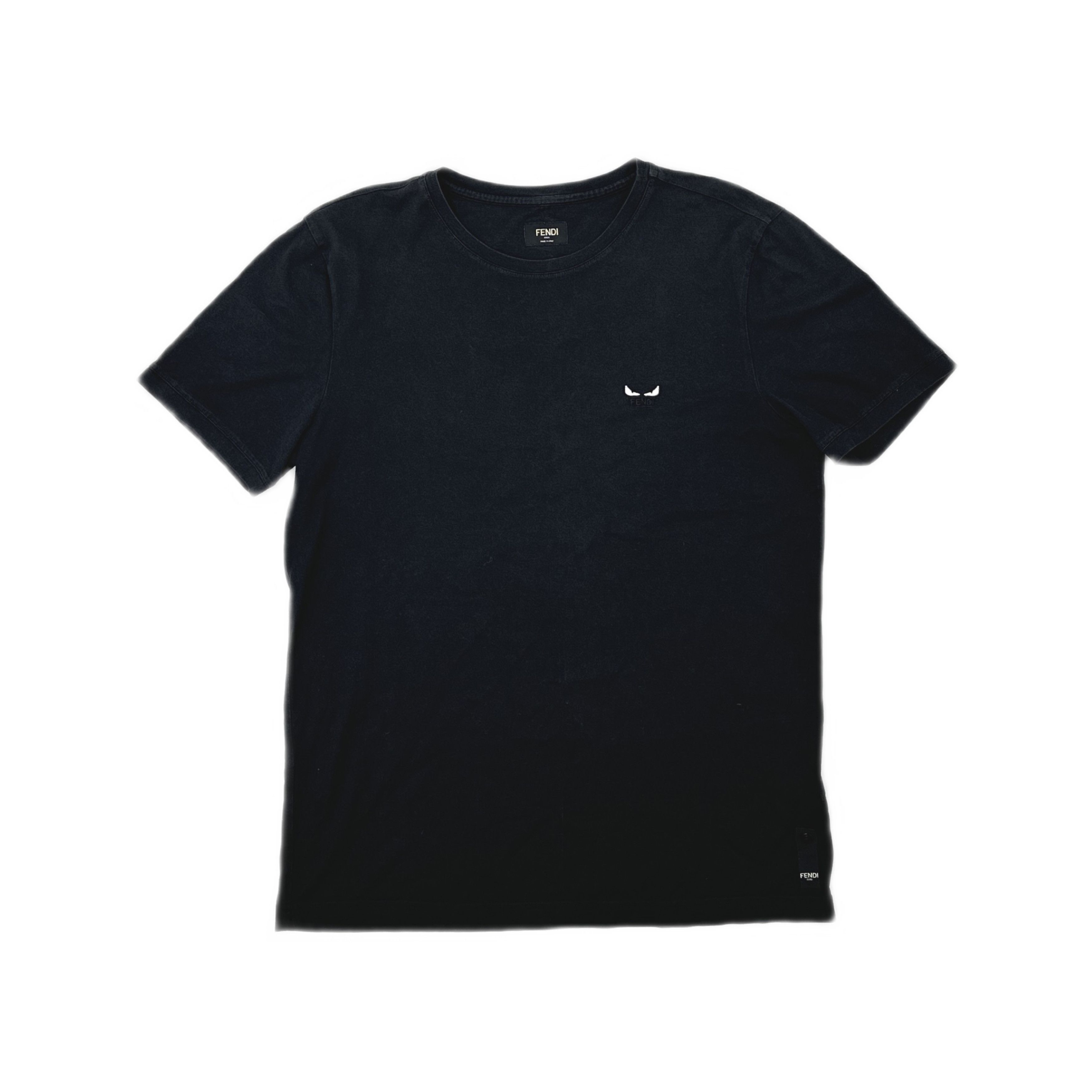 Fendi Fendi Black Men's T-Shirt Size L 0089 | Grailed