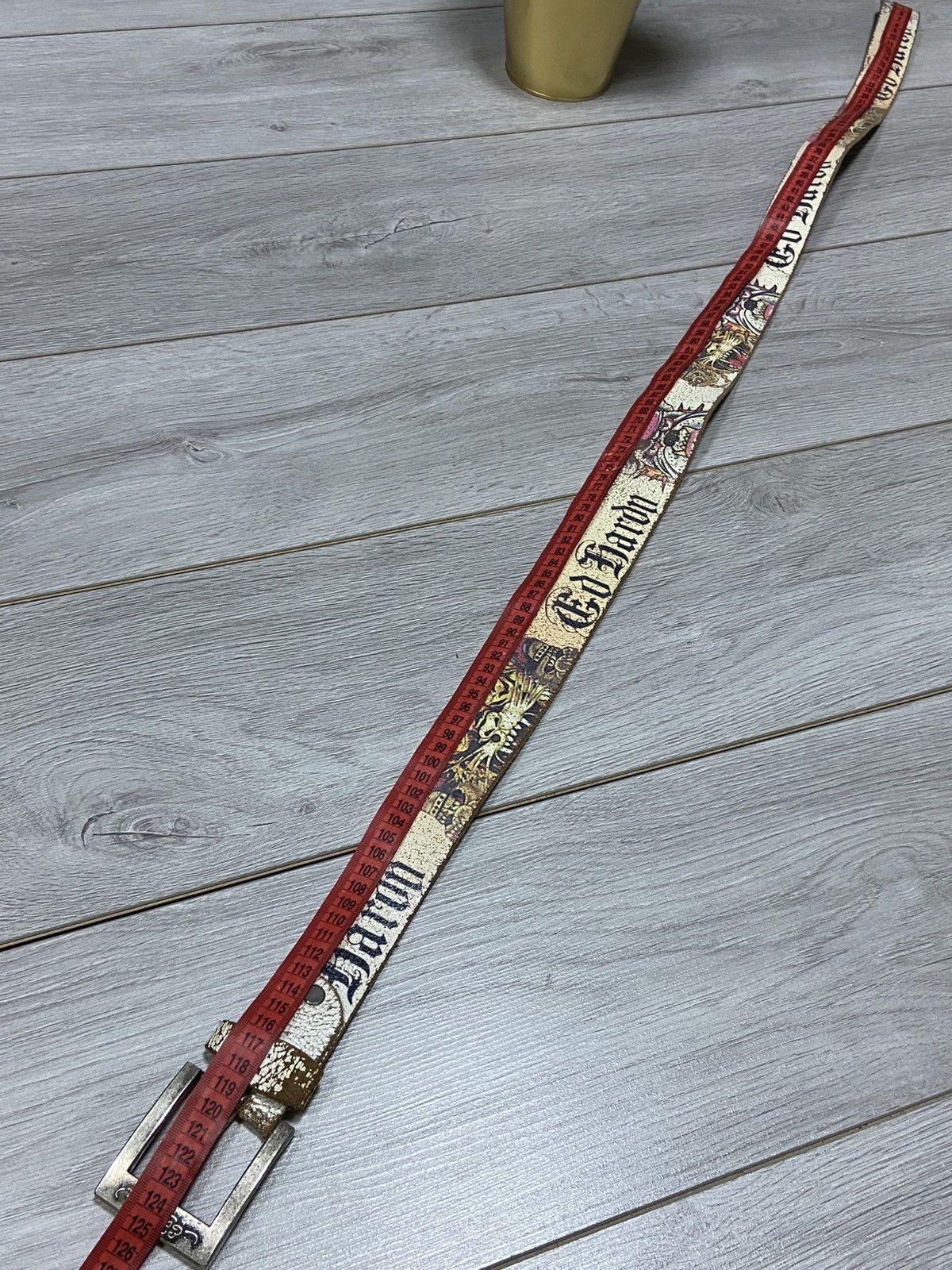Ed Hardy Ed Hardy tiger 🐯 vintage leather belt Size ONE SIZE - 6 Thumbnail