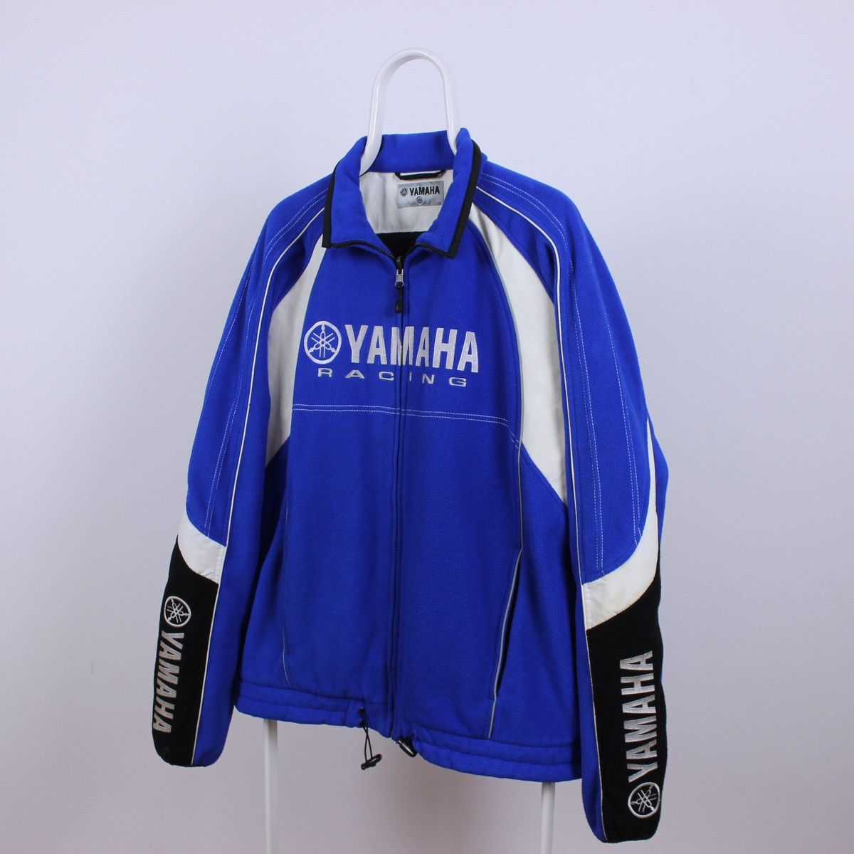 Vintage Vintage Yamaha Recing Fleece Jacket Size US L / EU 52-54 / 3 - 2 Thumbnail