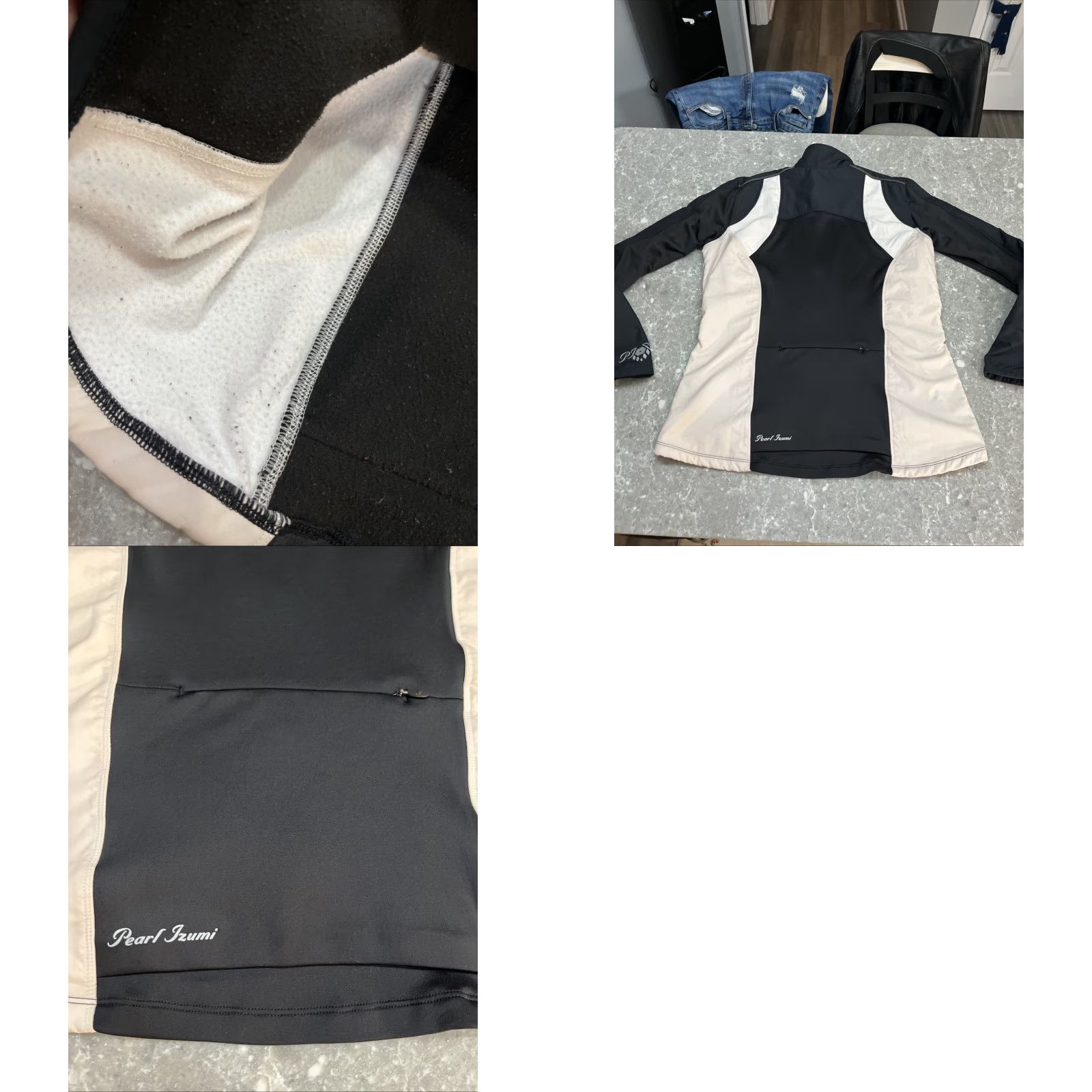 PEARL iZUMi PEARL IZUMI SELECT Black Warm FULL-ZIP CYCLING JACKET Women L Bike Gear Activewear Zip Jacket Size L / US 10 / IT 46 - 8 Thumbnail