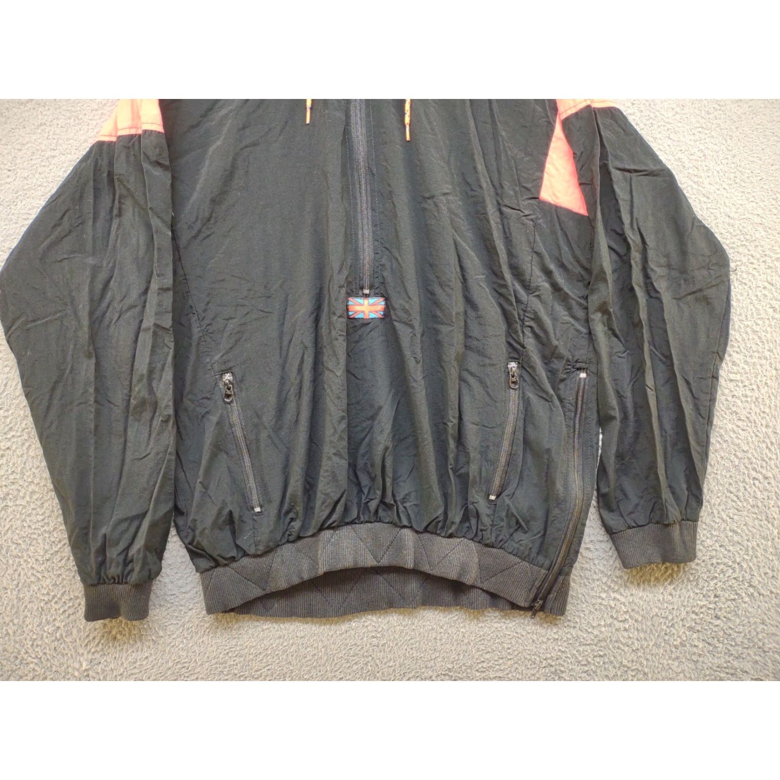 Reebok Reebok Sport Track Windbreaker Spellout Britain Jacket M Medium Unisex Adults Multicolor Pockets Embroidered 80s 90s Retro Hip Hop Track Jacket Shirt Size US M / EU 48-50 / 2 - 3 Thumbnail