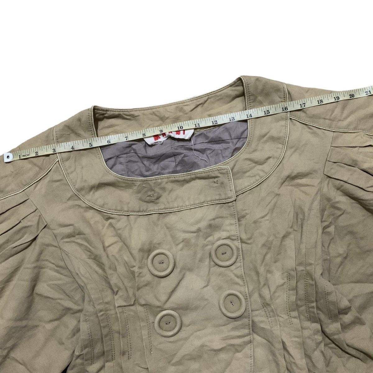 Marni Marni Flare Hand Crop Jacket Size S / US 4 / IT 40 - 11 Thumbnail