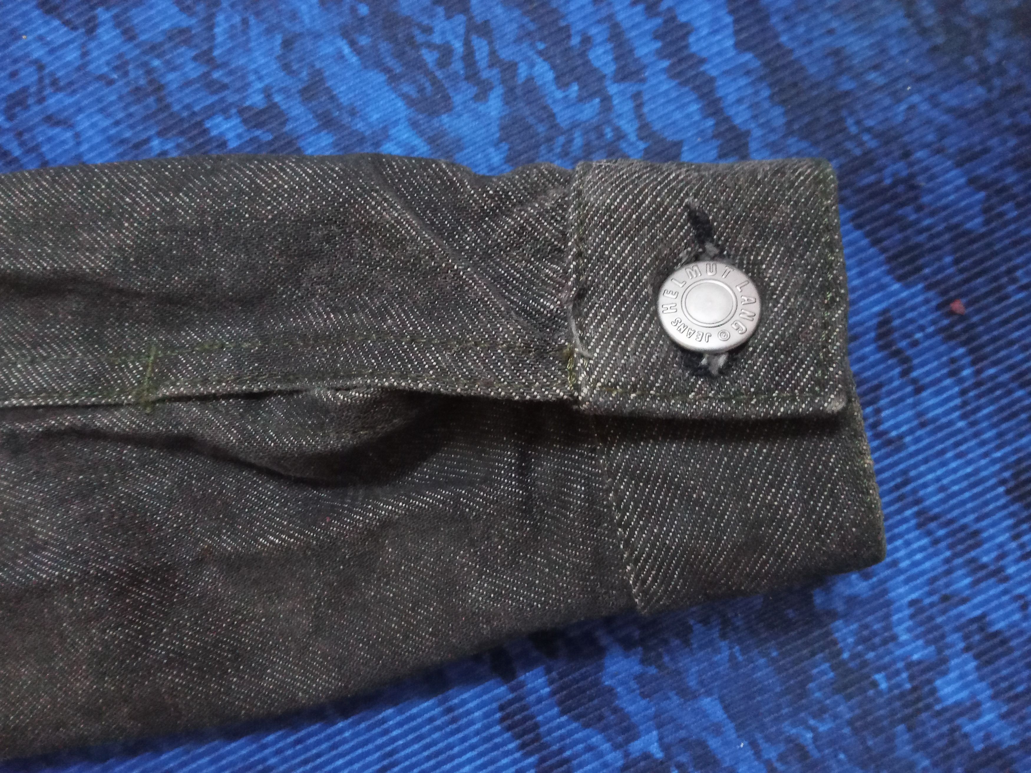 Helmut Lang Helmut Lang Vintage Dark Gray Denim Jacket Size US M / EU 48-50 / 2 - 10 Thumbnail