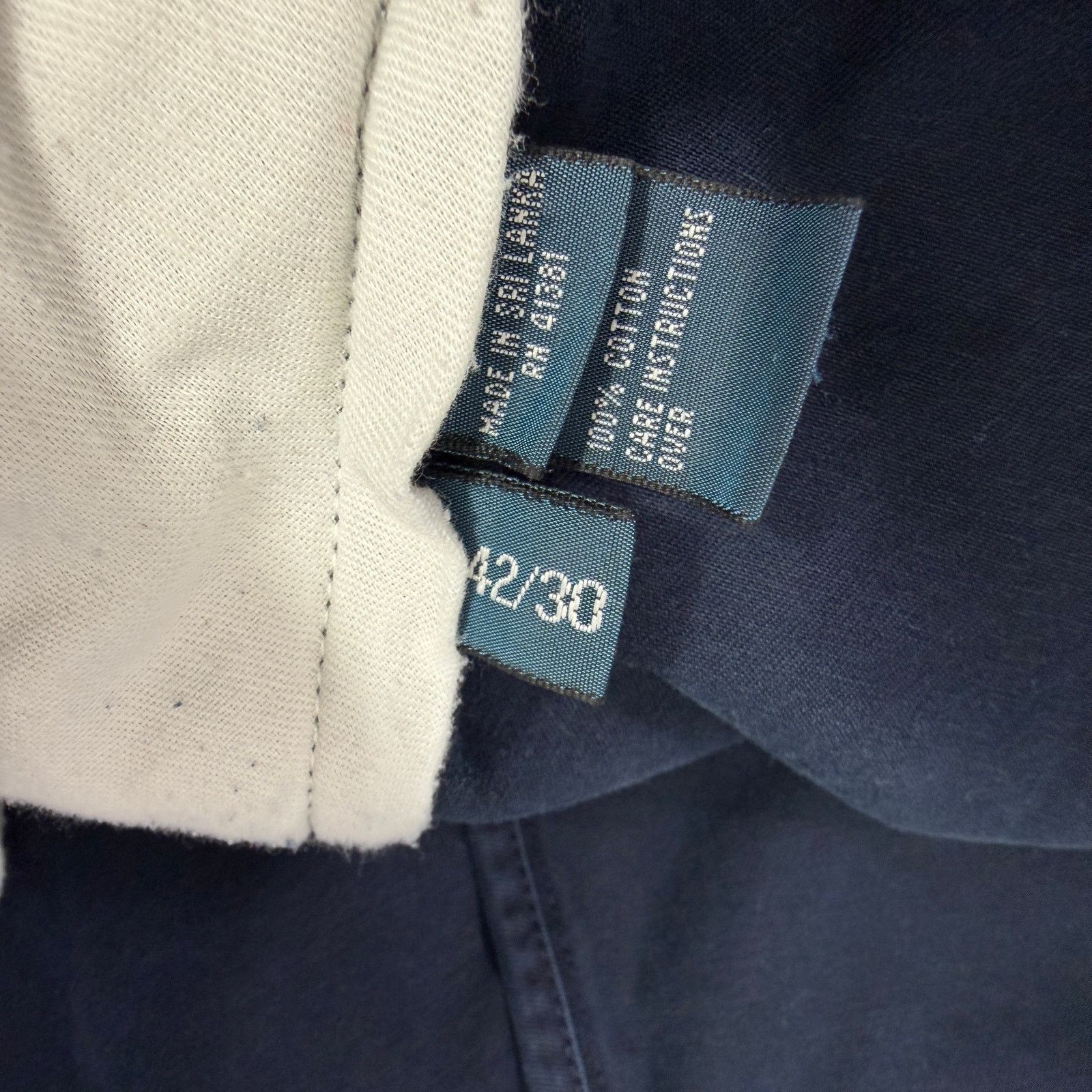 Polo Ralph Lauren Polo Ralph Lauren Chino Pants Men's 42x30 Blue Classic Fit Size US 42 / EU 58 - 4 Thumbnail