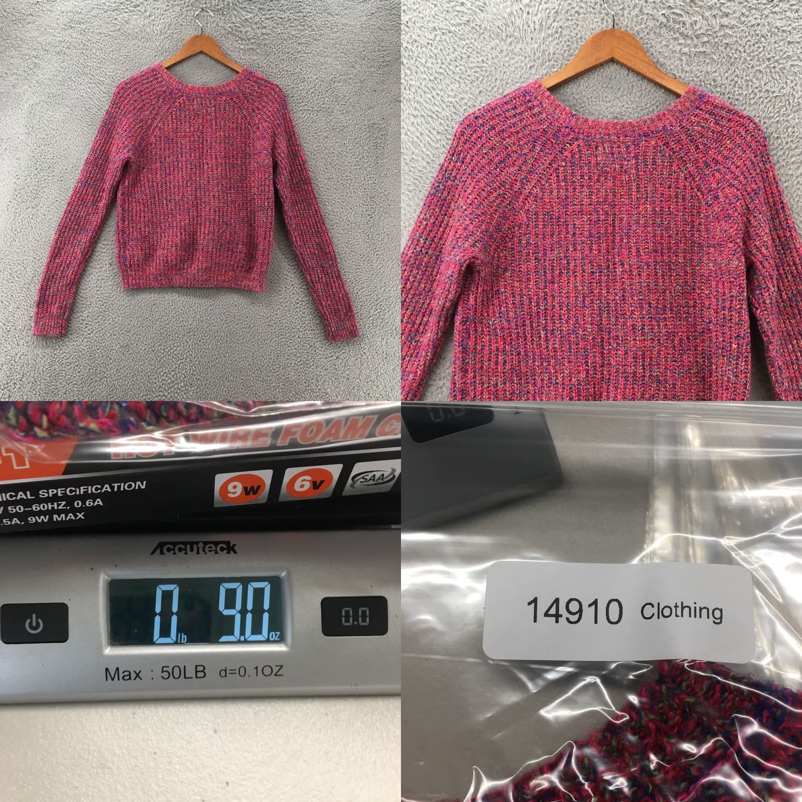 Abercrombie & Fitch Abercrombie & Fitch Pullover Sweater Womens M Multicolor Wool Blend Crew Knitted Size M / US 6-8 / IT 42-44 - 8 Thumbnail