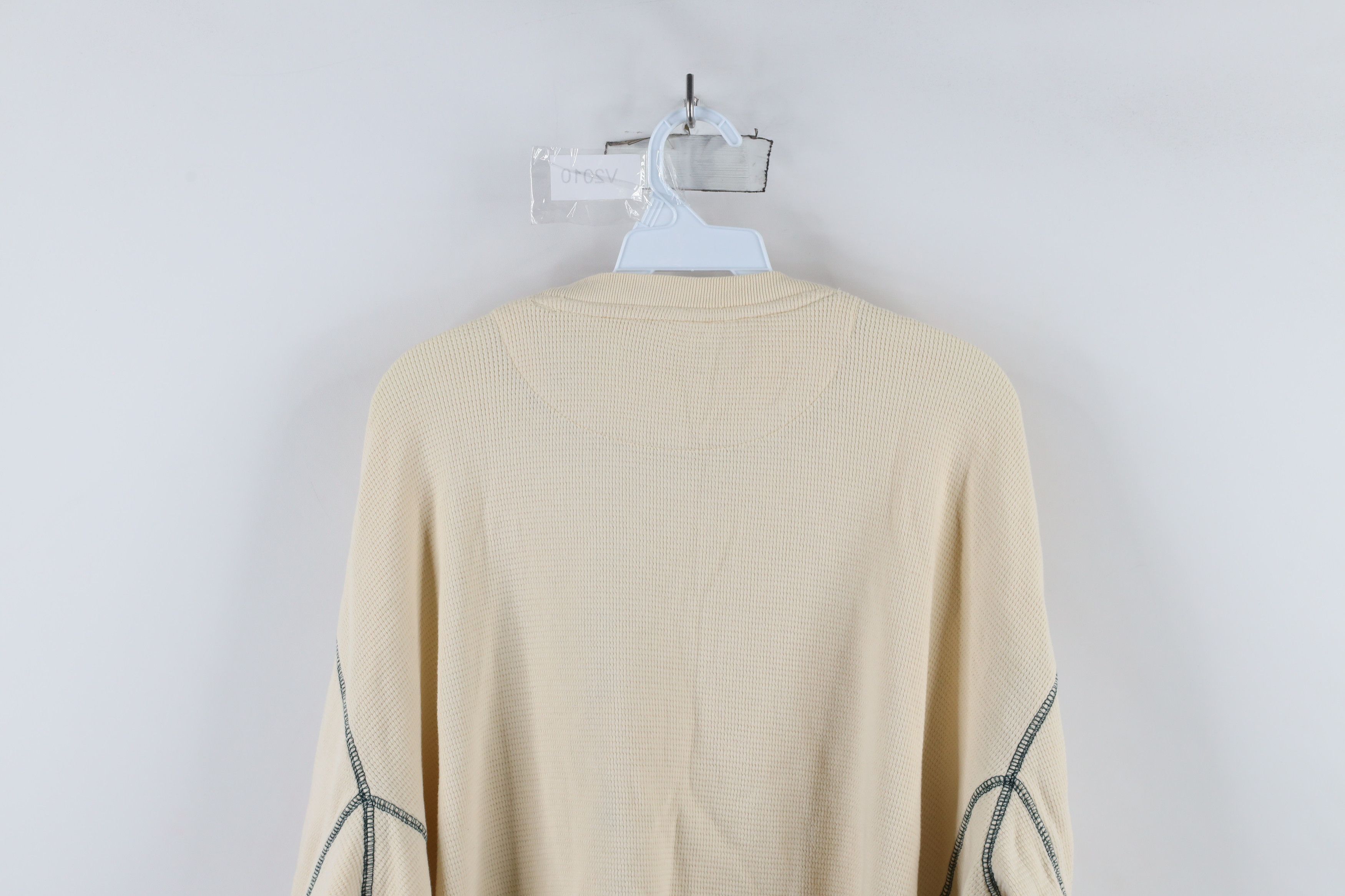 Enyce × Vintage Vintage Y2K Enyce Thermal Waffle Knit Long Sleeve T-Shirt Size US XXL / EU 58 / 5 - 13 Thumbnail
