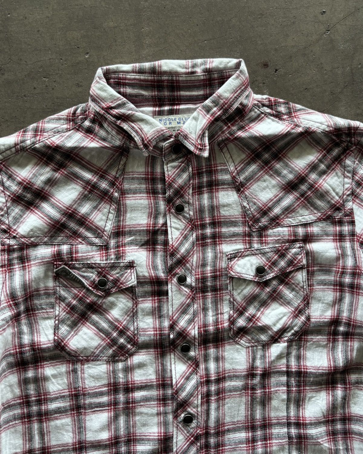 Japanese Brand × KMRii × Nicole Club Nicole Club For Men Button Up Shirt Size US M / EU 48-50 / 2 - 3 Thumbnail