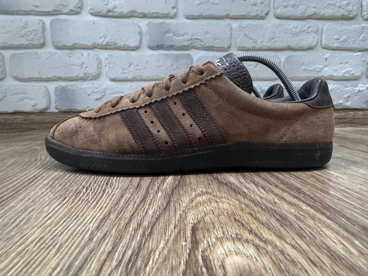 Adidas Adidas Padiham SPZL 2017 Brown Sneakers Size US 8 / EU 41 - 1 Thumbnail