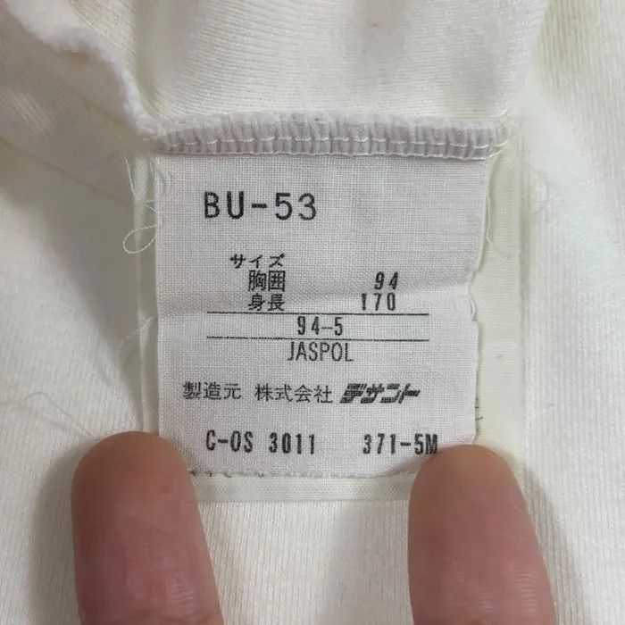 Vintage Vintage DESCENTE JAPAN 3 Quarter Sleeve Orange Tee Shirt Size XS / US 0-2 / IT 36-38 - 6 Thumbnail