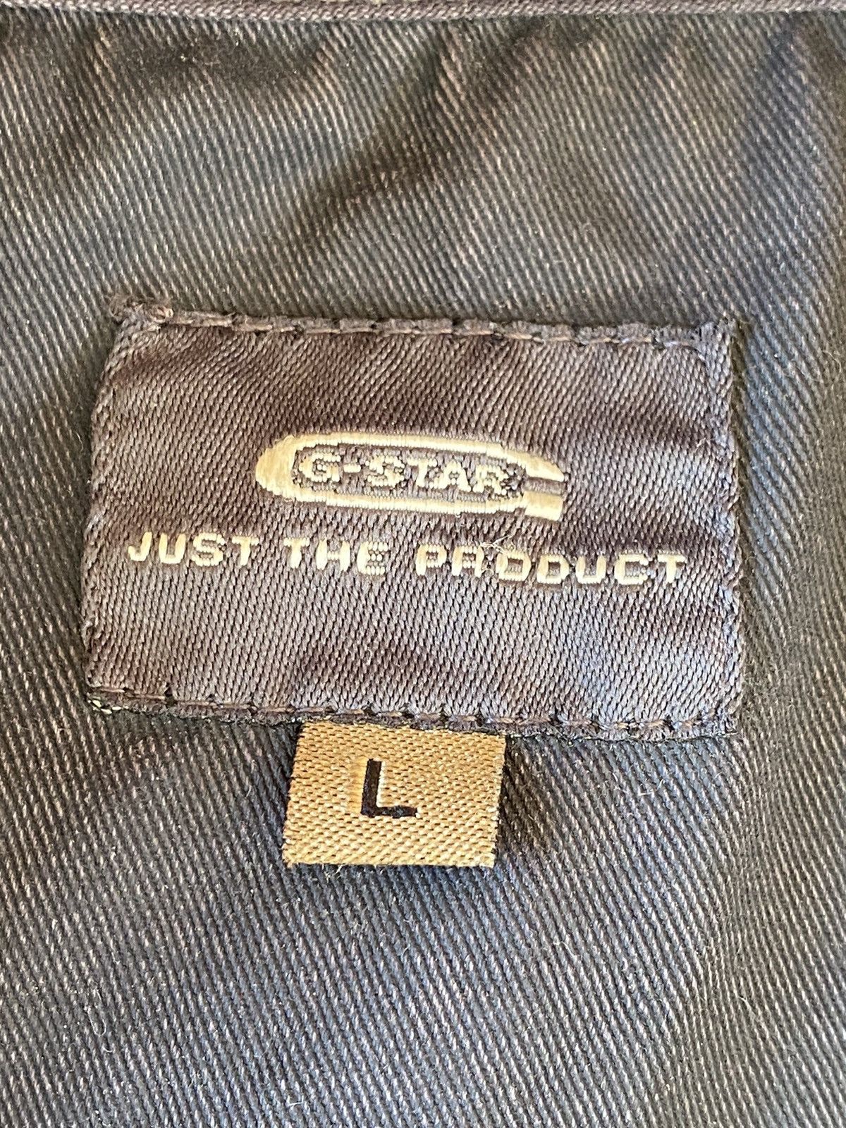 G-Star × Vintage Vtg G Star Raw Jacket Zip Up Size US L / EU 52-54 / 3 - 10 Thumbnail