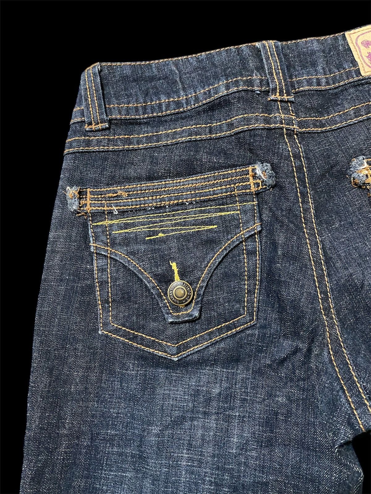 Japanese Brand × Le Grande Bleu (L.G.B.) × Tornado Mart Flare Jeans Japanese Wave List Stretchable Premium Jeans Size US 28 / EU 44 - 3 Thumbnail