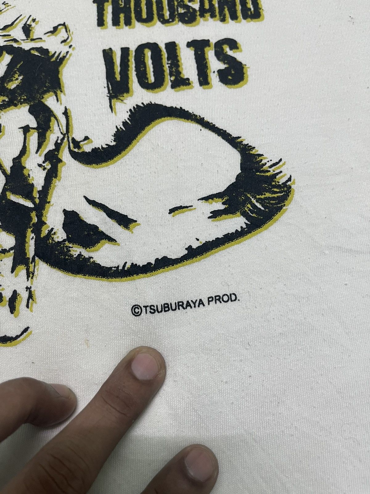 Anime VINTAGE ELEKING BY TSUBURAYA PROD ANIMA TEES RARE DESIGN Size US XL / EU 56 / 4 - 7 Thumbnail