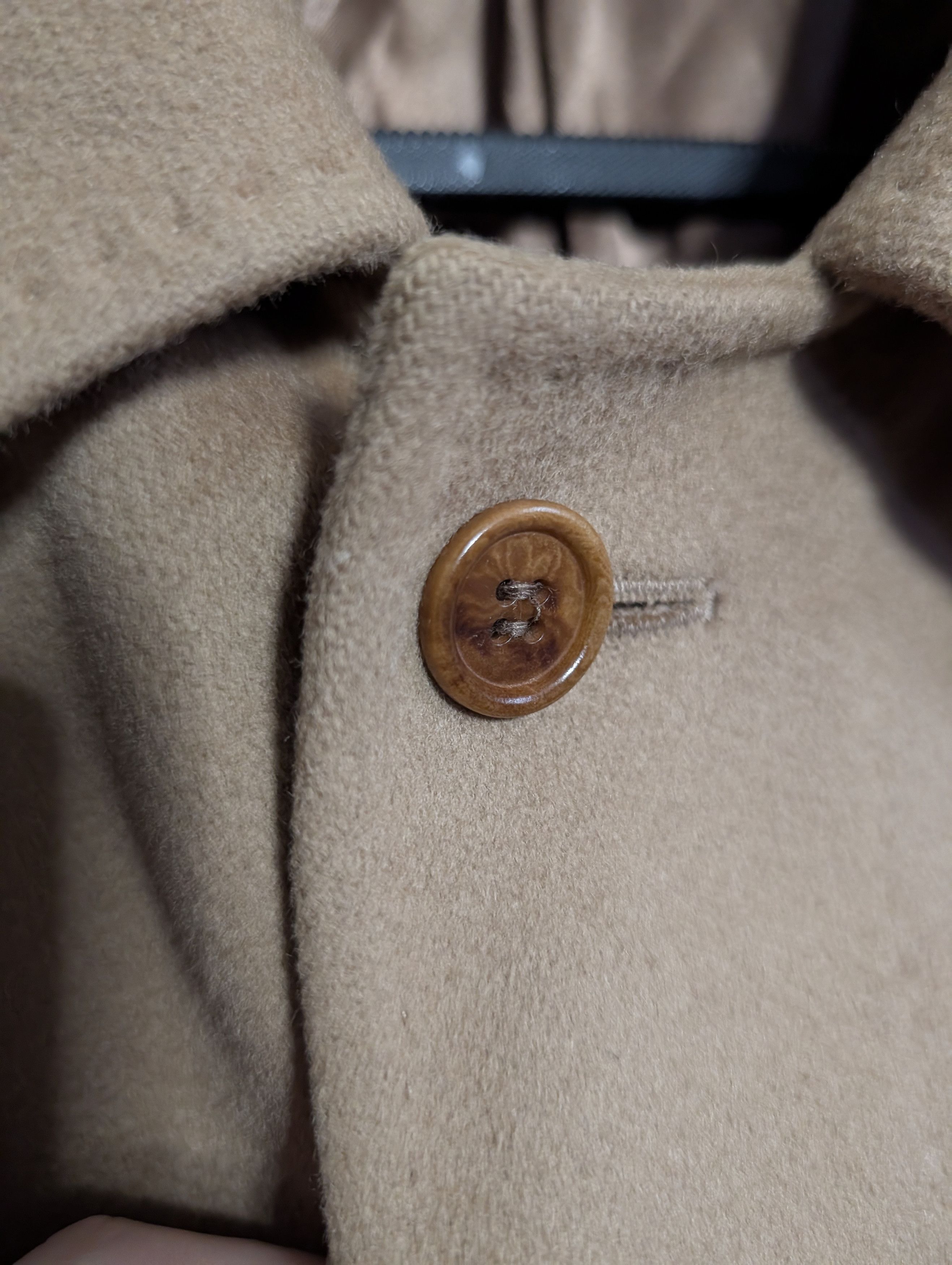 PIACENZA 1833 Piacenza Caesar virgin wool fleece camel overcoat 52R Size US XL / EU 56 / 4 - 4 Thumbnail
