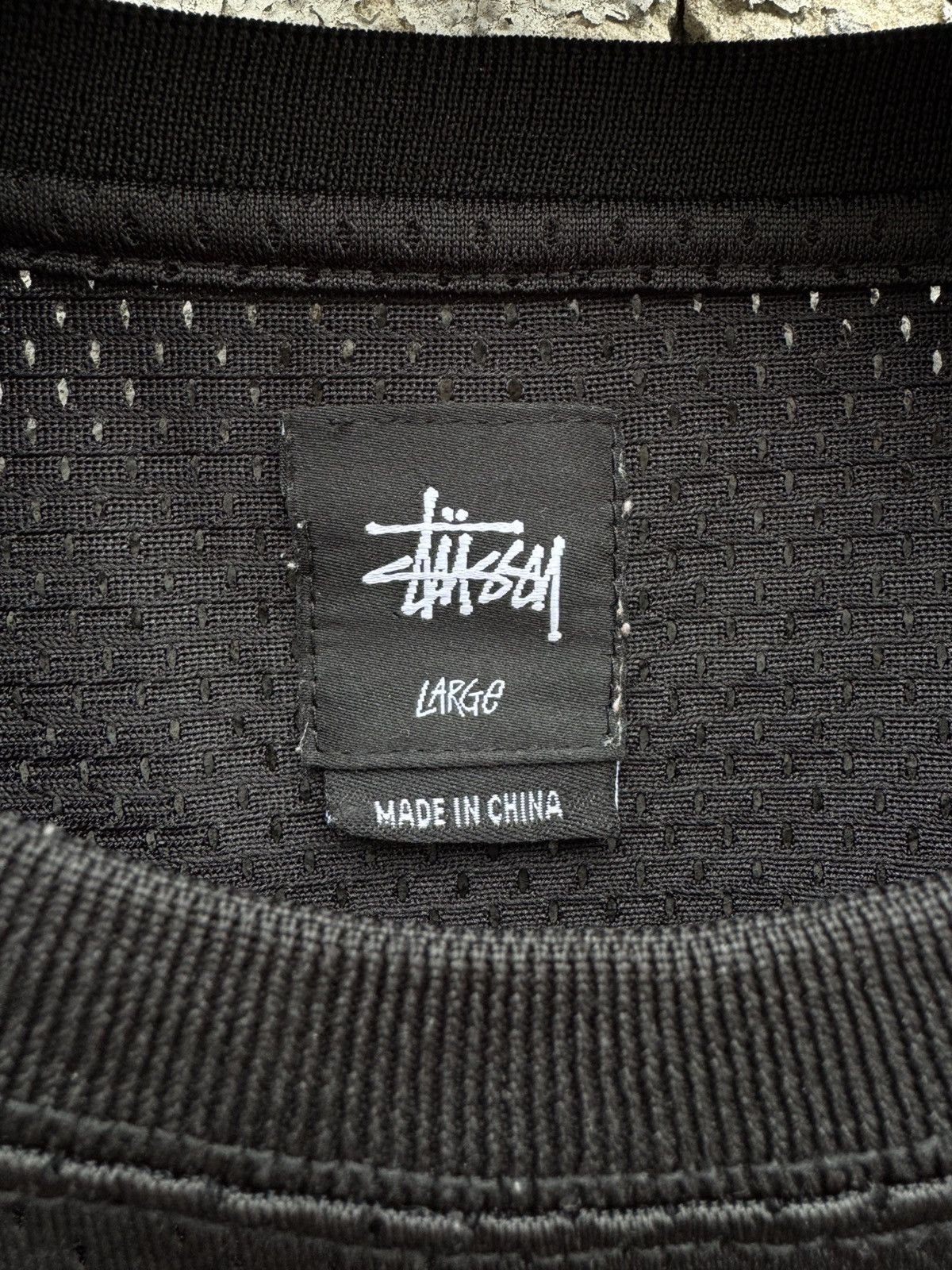 Stussy Stussy Crew Mesh Jersey Size US L / EU 52-54 / 3 - 4 Thumbnail
