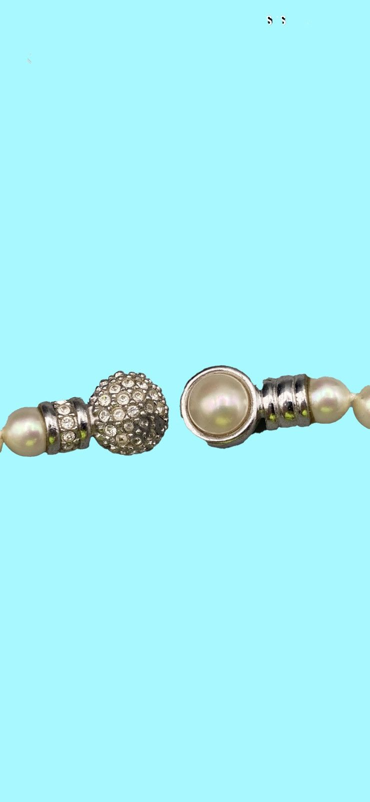 Dior Christian Dior Pearl Necklace – Vintage 70s Magnetic Clasp Size ONE SIZE - 7 Thumbnail