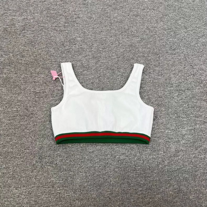 Gucci Gucci Red Green Striped Sports Tank Top-2506 Size S / US 4 / IT 40 - 4 Thumbnail