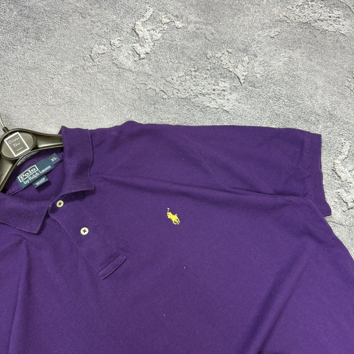 Ralph Lauren Chief Keef Polo Ralph Lauren vintage purple T shirt small te Size US XL / EU 56 / 4 - 2 Thumbnail