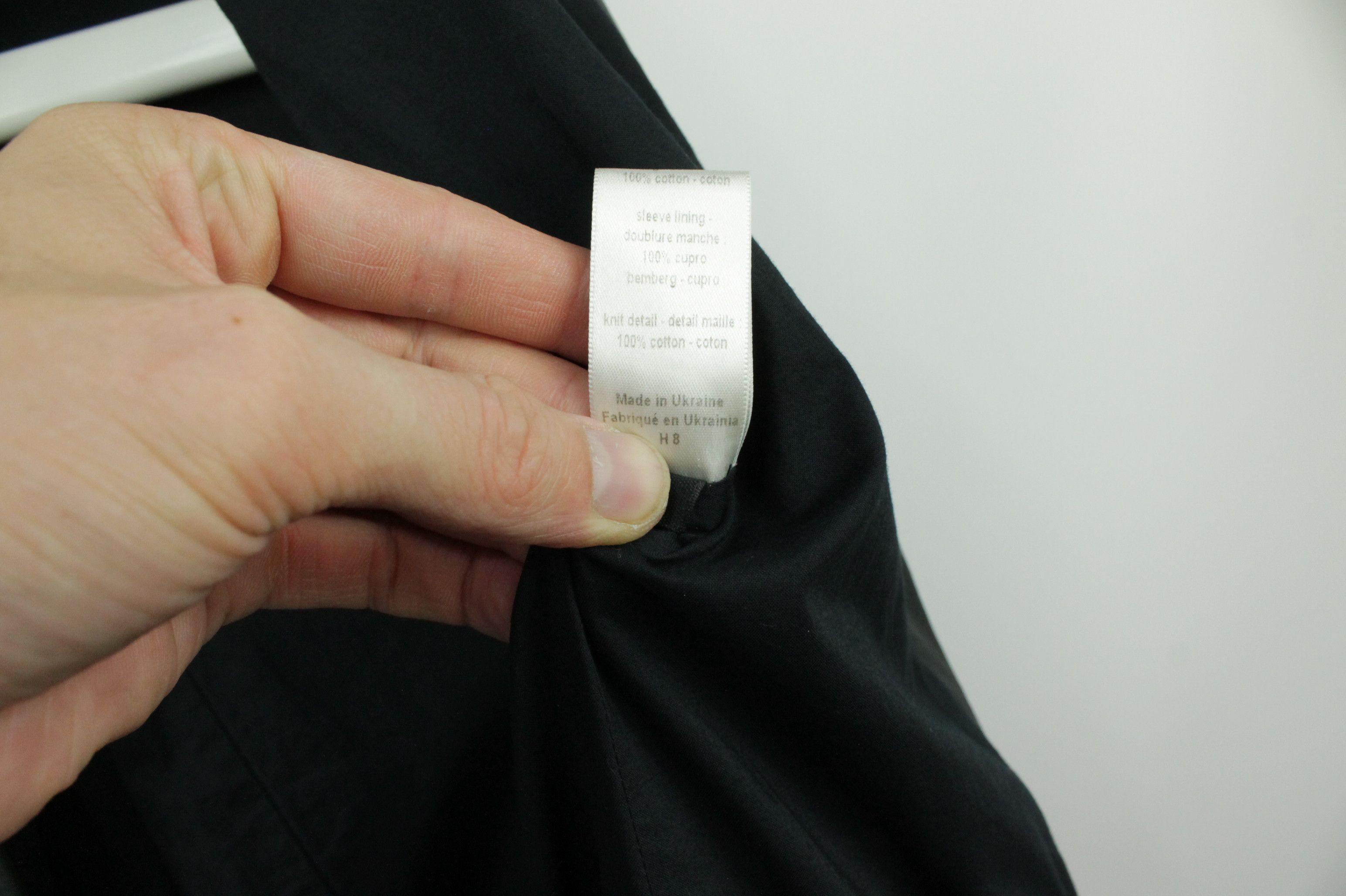 Joseph Joseph Double-Breasted Black Cotton Belted Trench Coat Size M / US 6-8 / IT 42-44 - 11 Thumbnail
