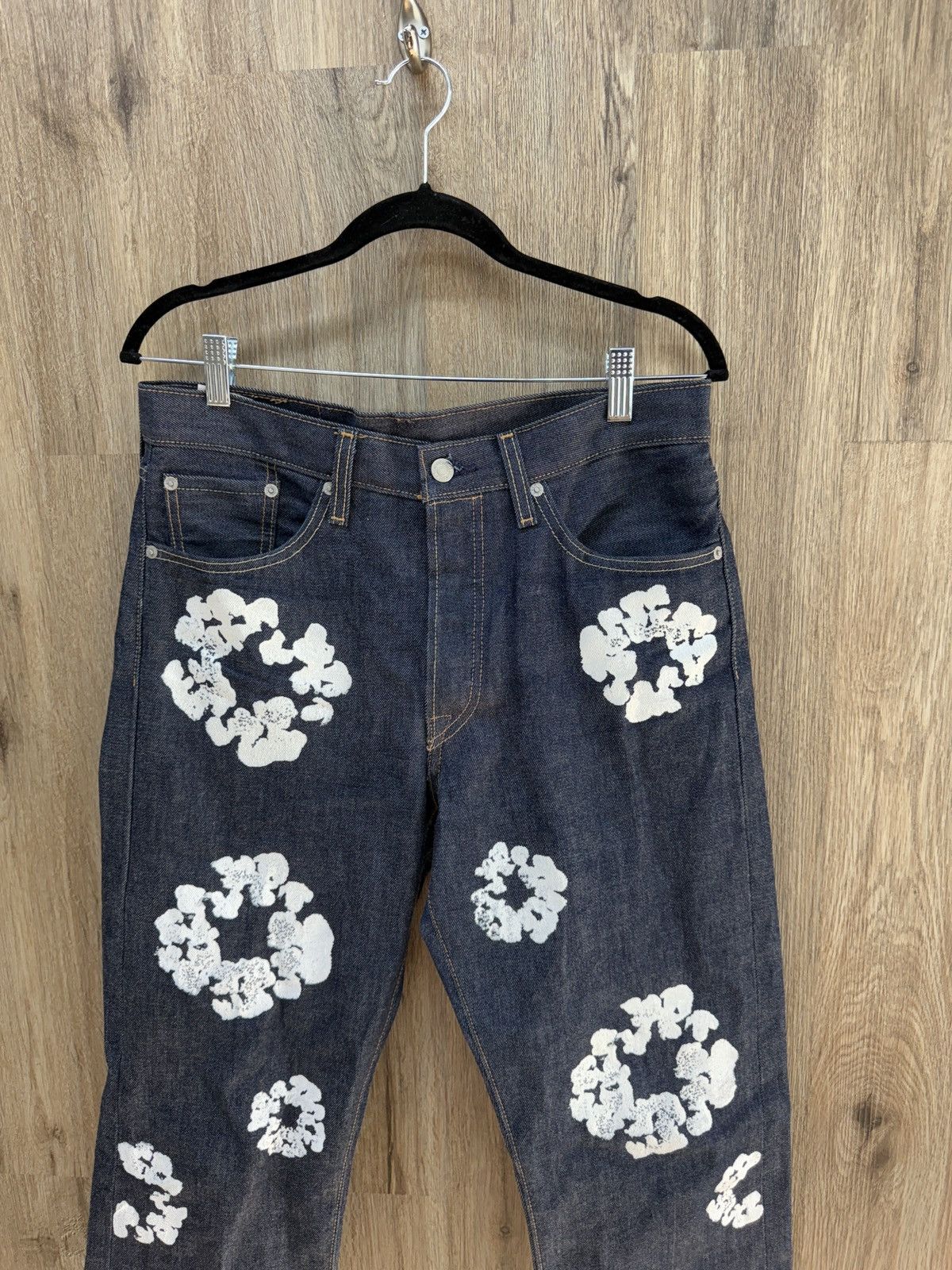 DENIM TEARS Denim Tear Blue Denim Jeans Size US 31 - 2 Thumbnail